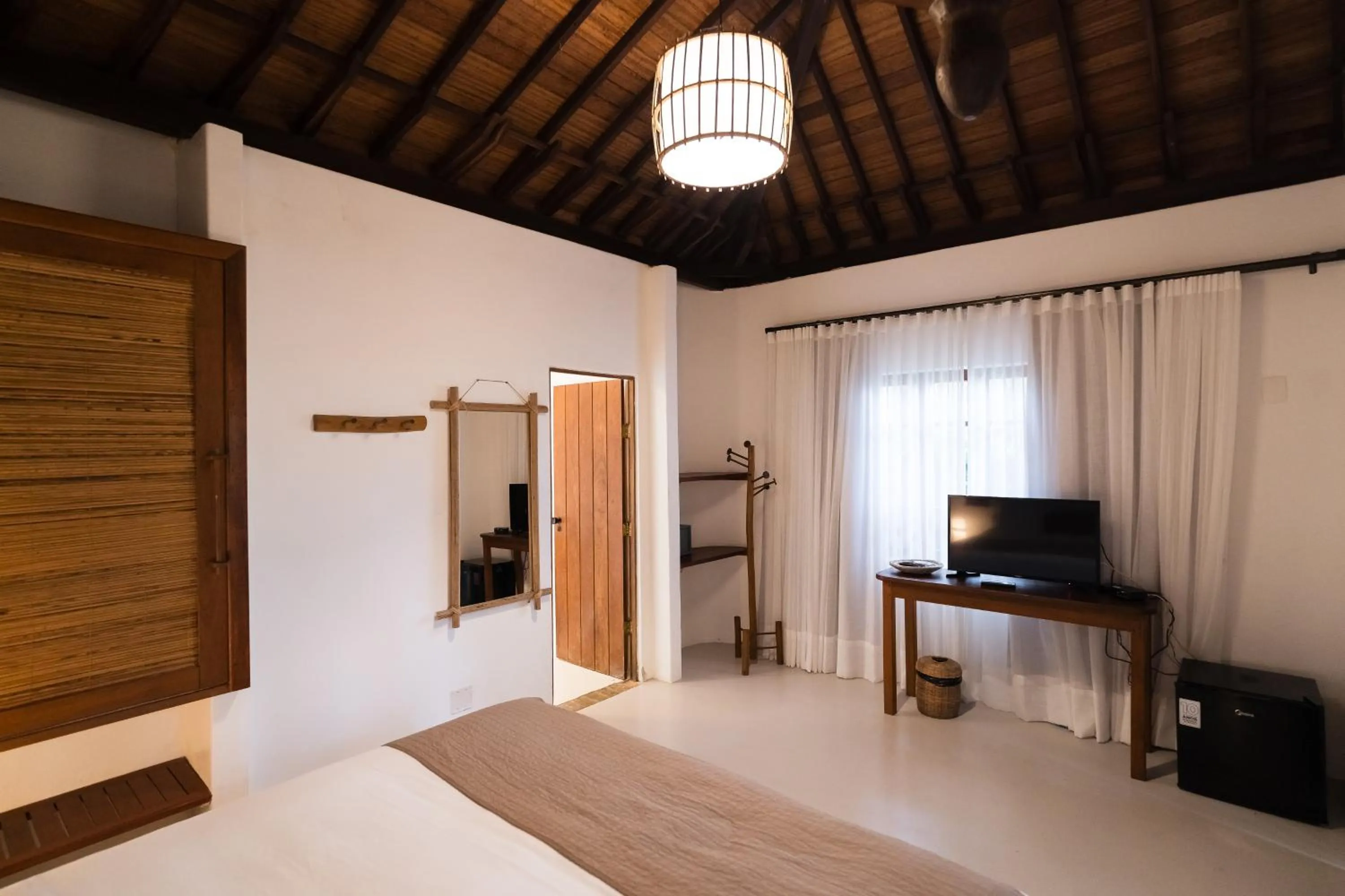 Bedroom, Bed in Beijo do Vento Pousada