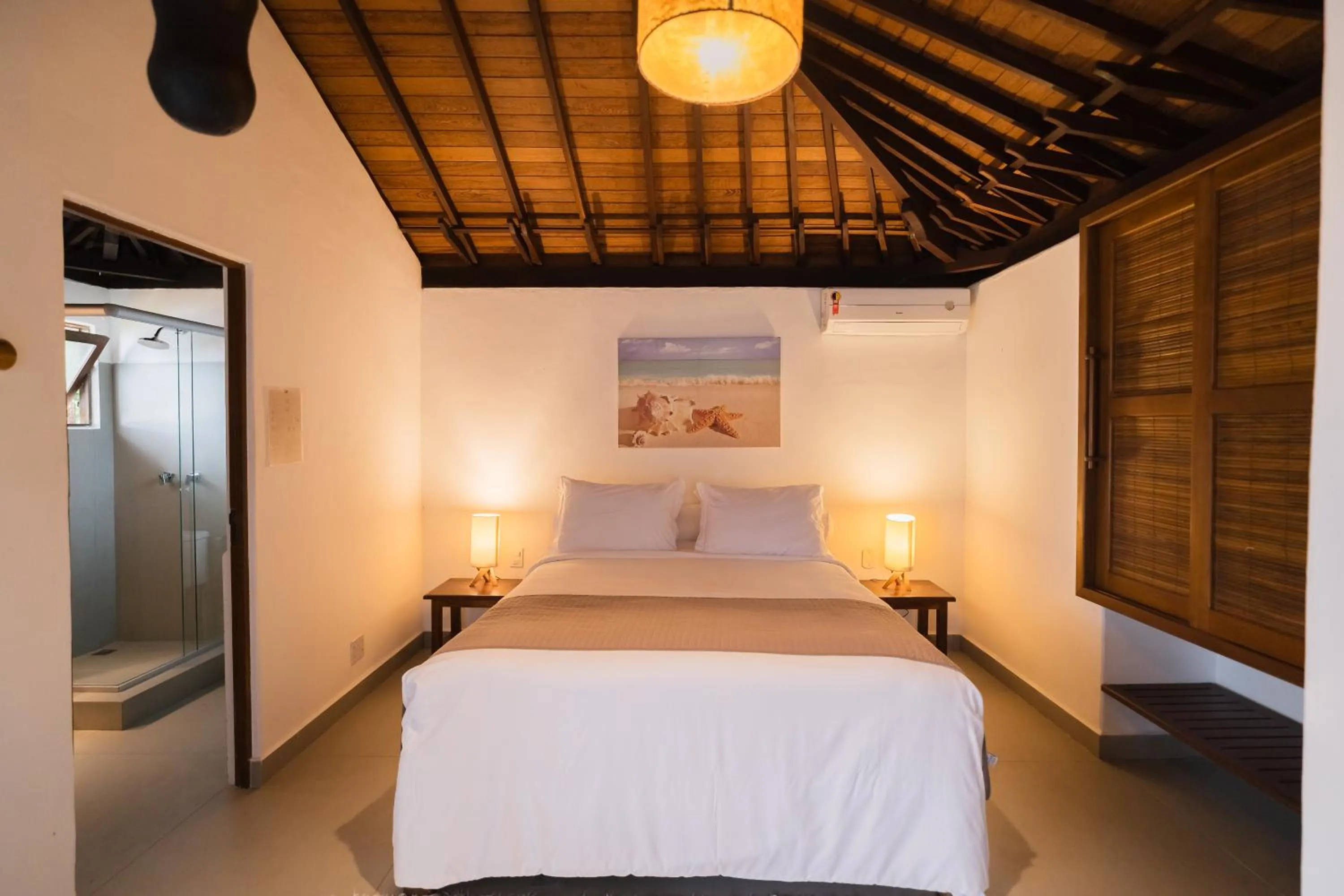 Bedroom, Bed in Beijo do Vento Pousada