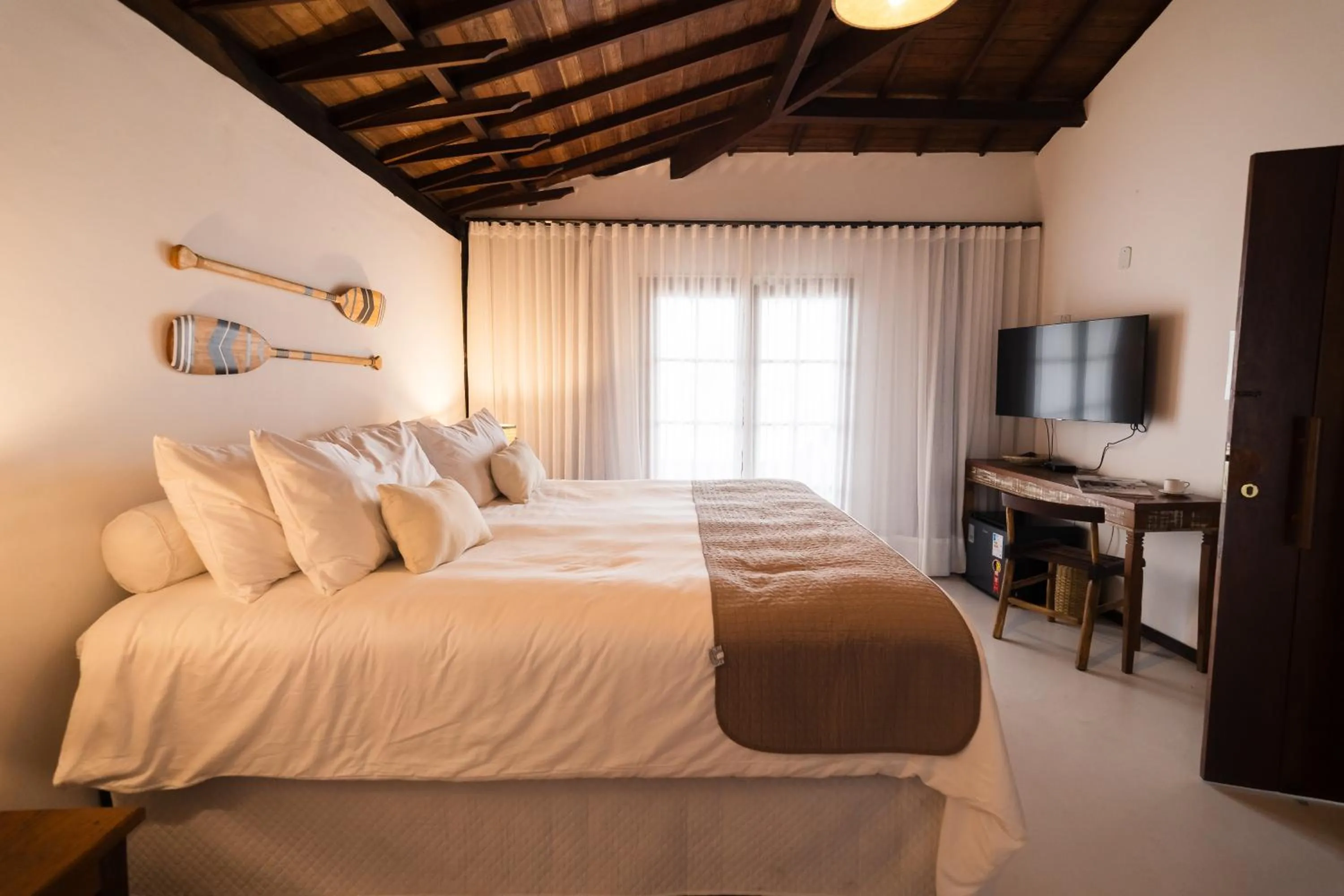 Bedroom, Bed in Beijo do Vento Pousada