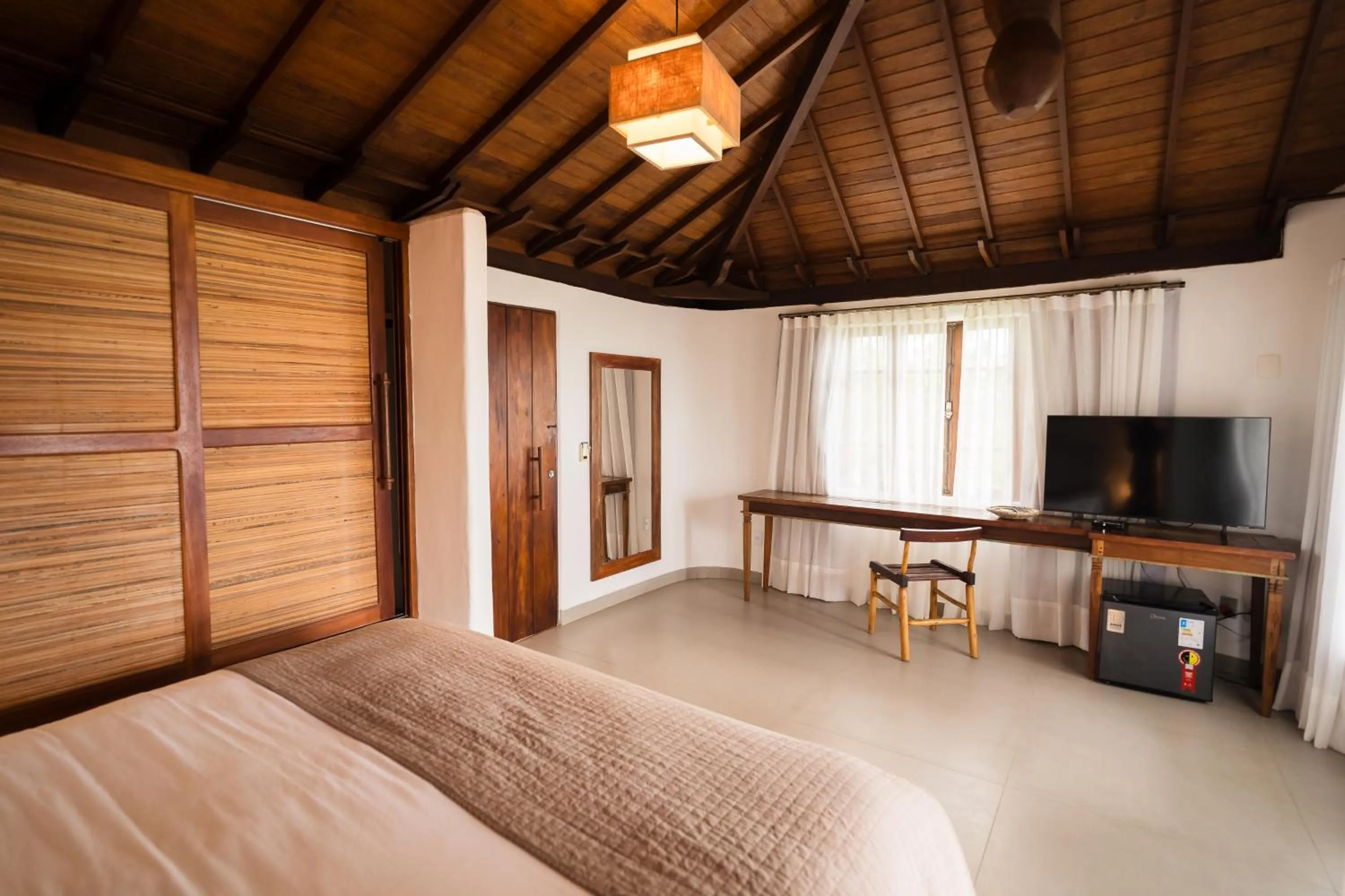 Bedroom, Bed in Beijo do Vento Pousada