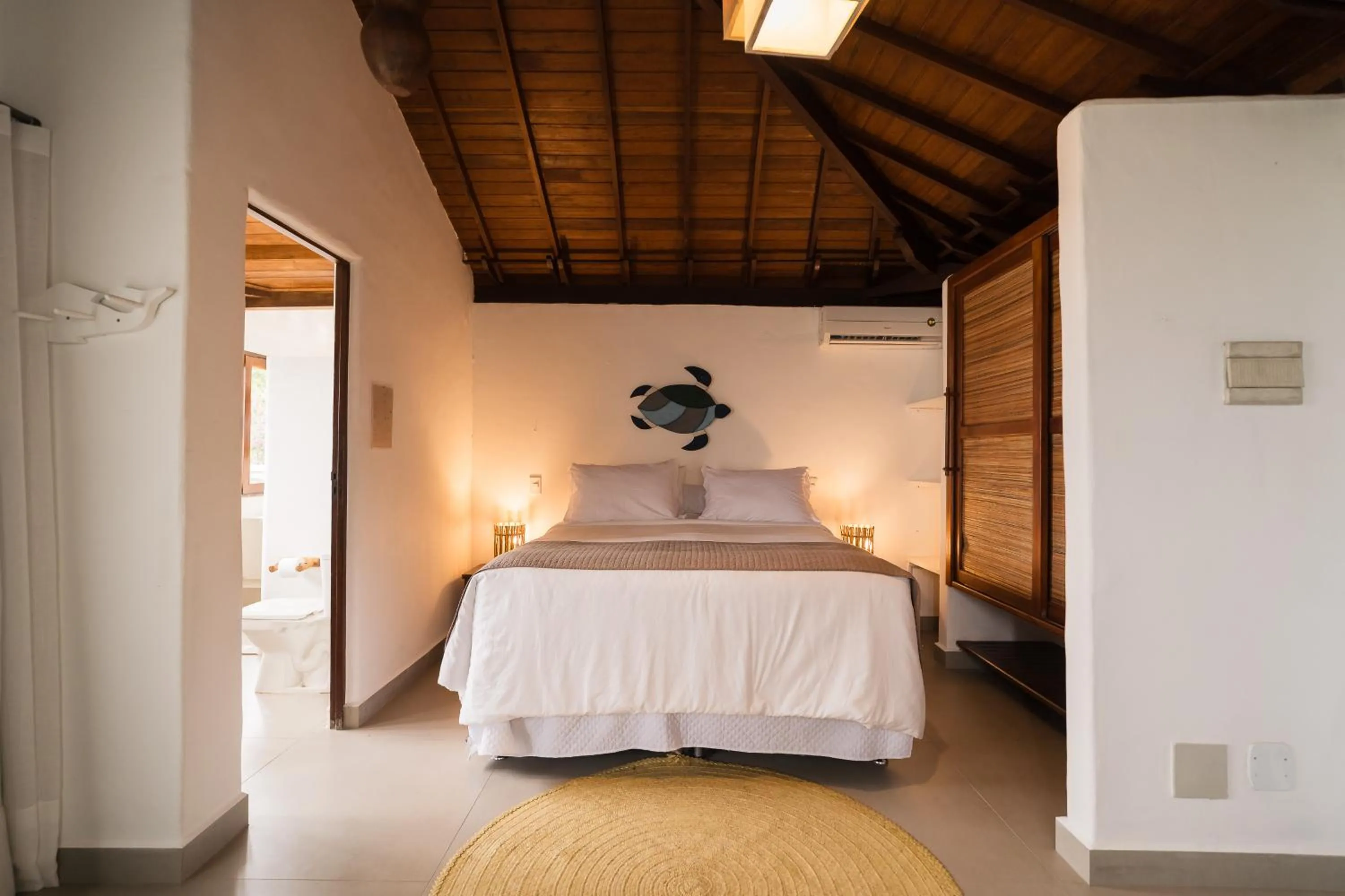 Bedroom, Bed in Beijo do Vento Pousada