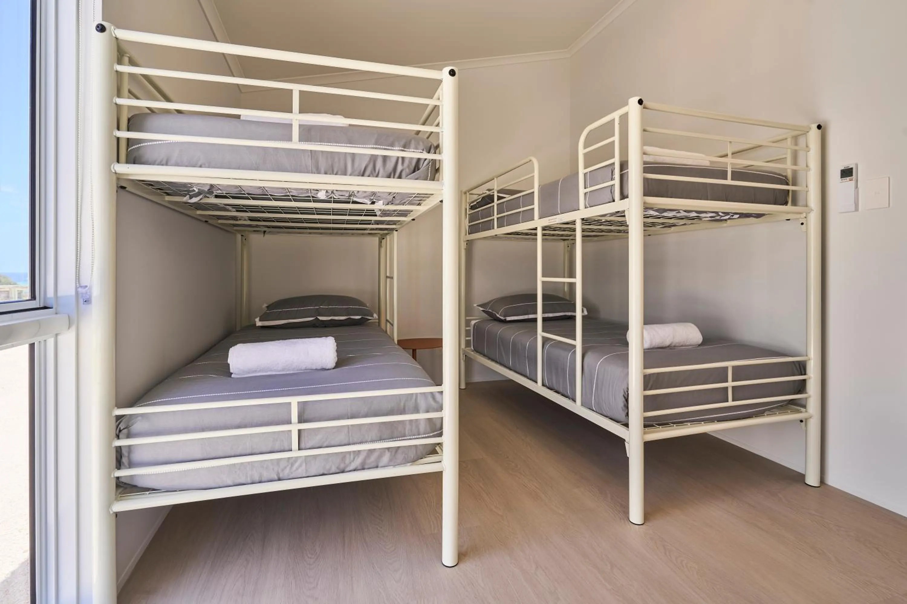 Bedroom, Bed in Tasman Holiday Parks - Denham Seaside