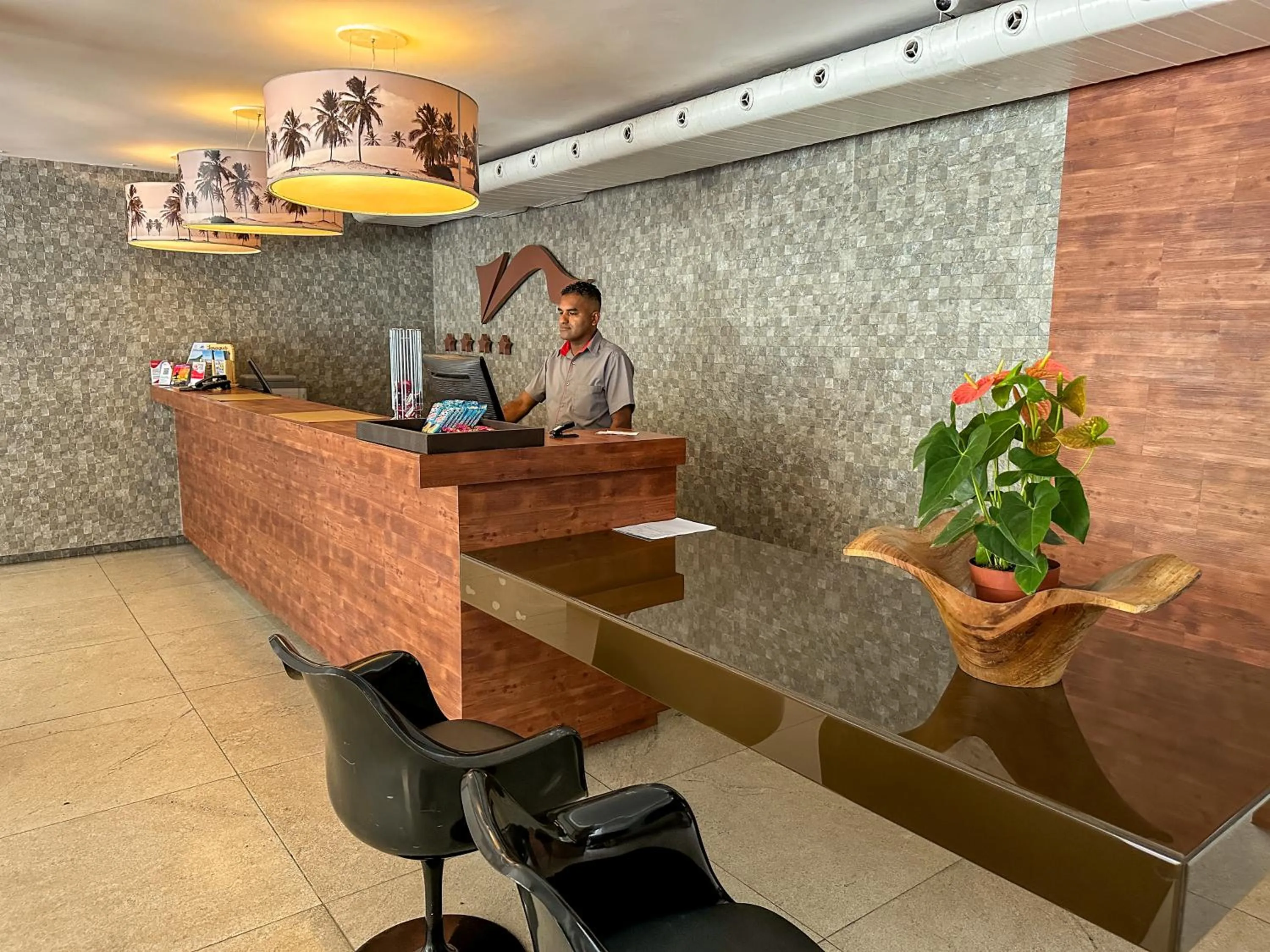 Lobby or reception in San Marino Suite Hotel