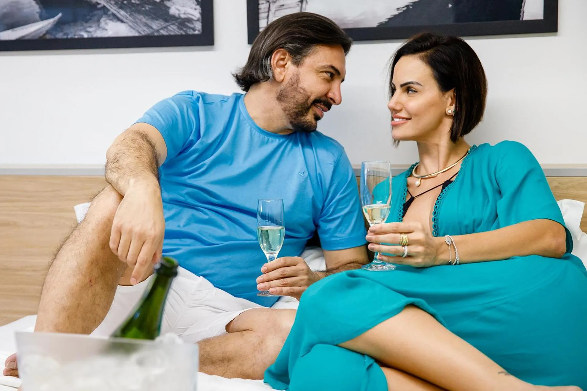 Bedroom in San Marino Suite Hotel