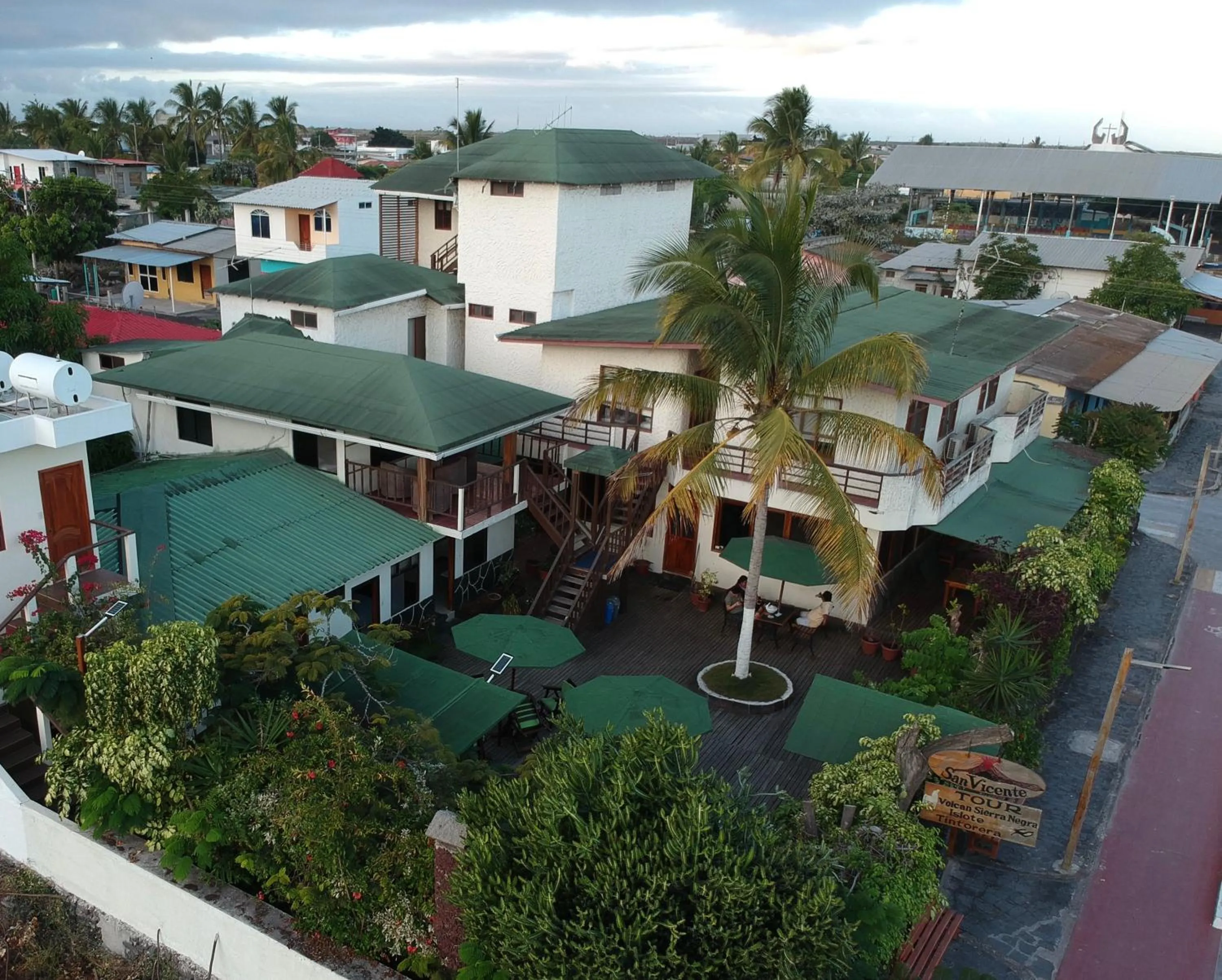 Bird's eye view in Hotel San Vicente Galapagos