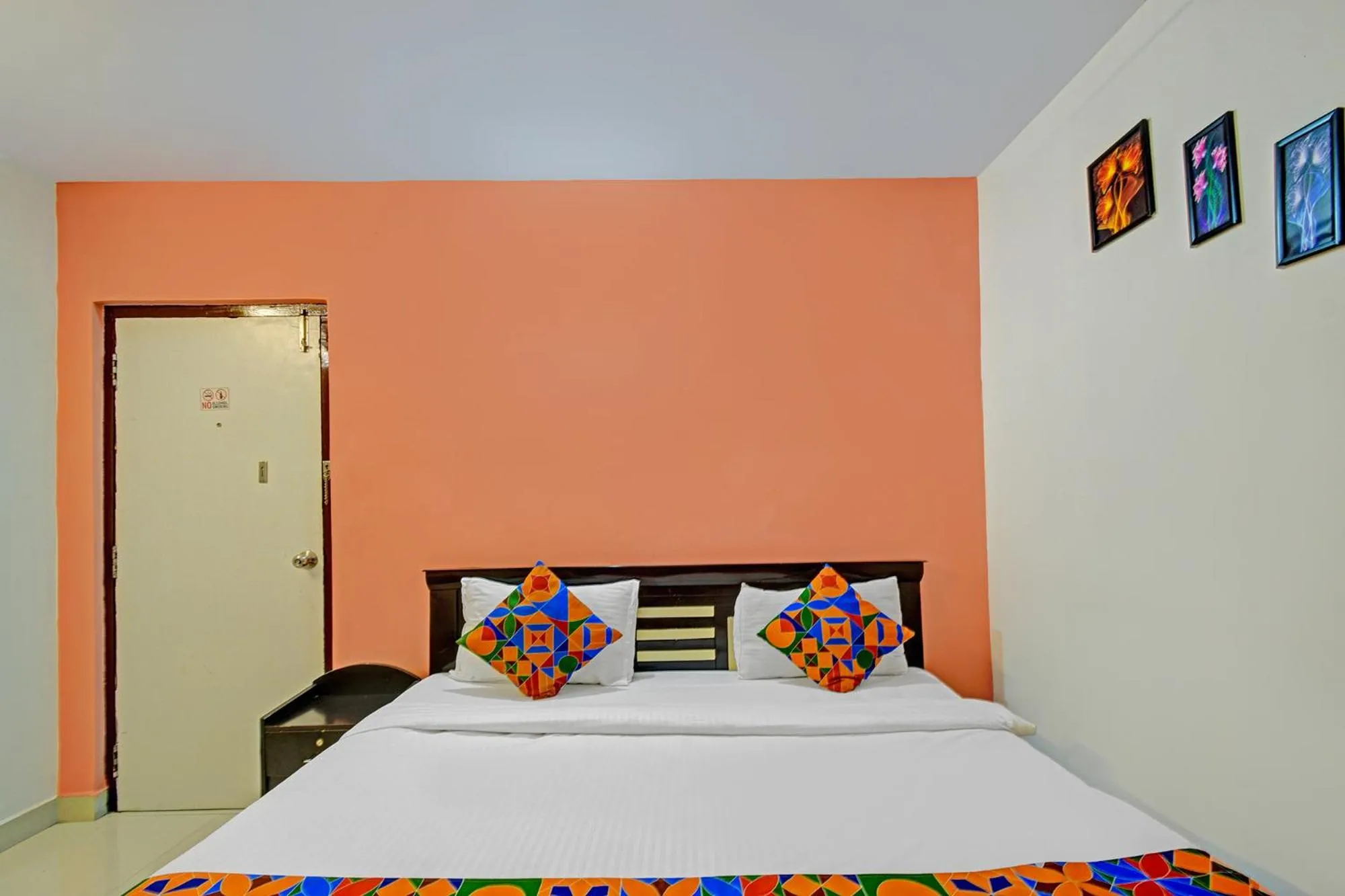 Bed in FabHotel Namaha Suites - Nr Hyderabad International Airport, Shamshabad