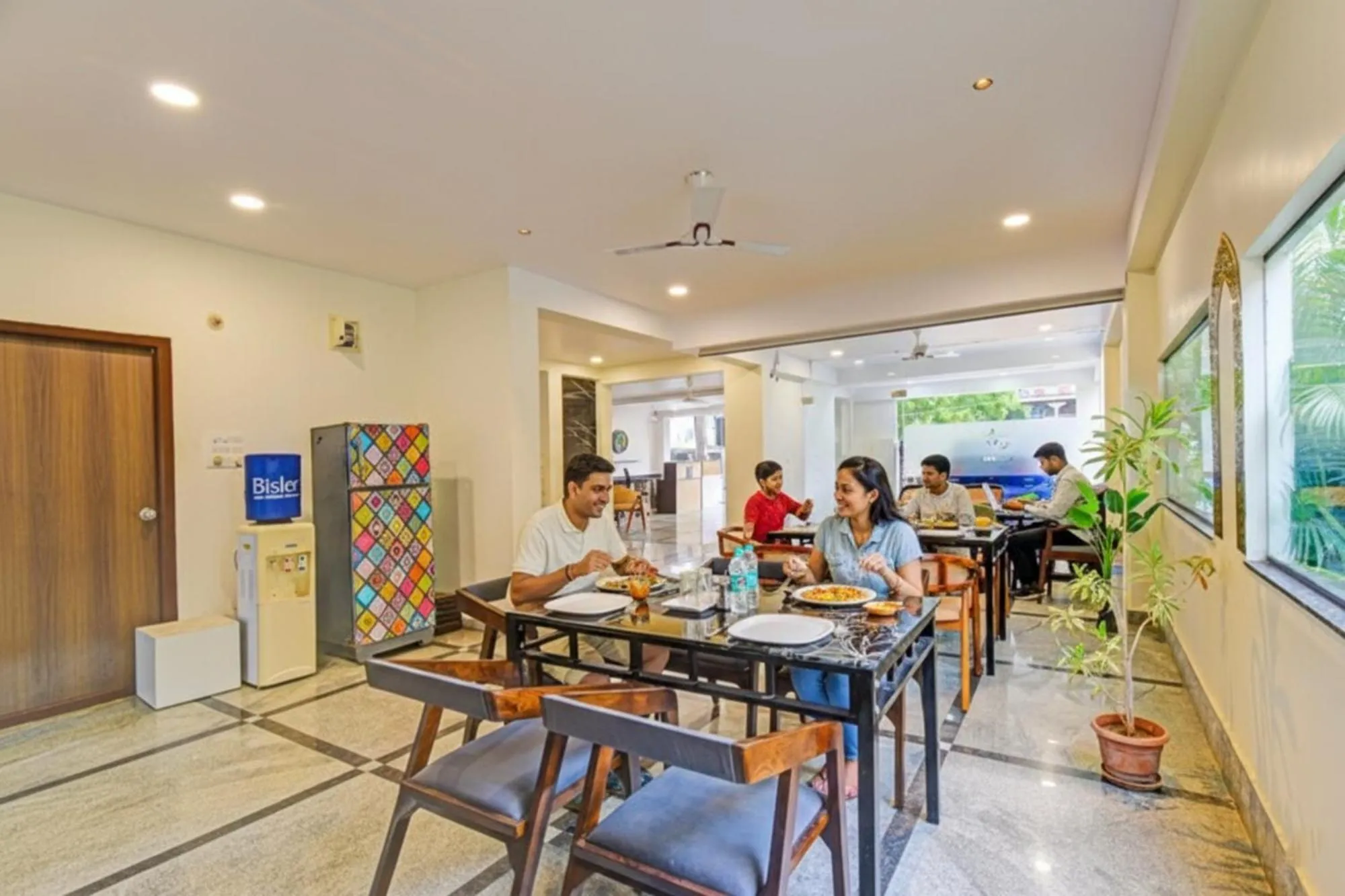 Living room in FabHotel Namaha Suites - Nr Hyderabad International Airport, Shamshabad