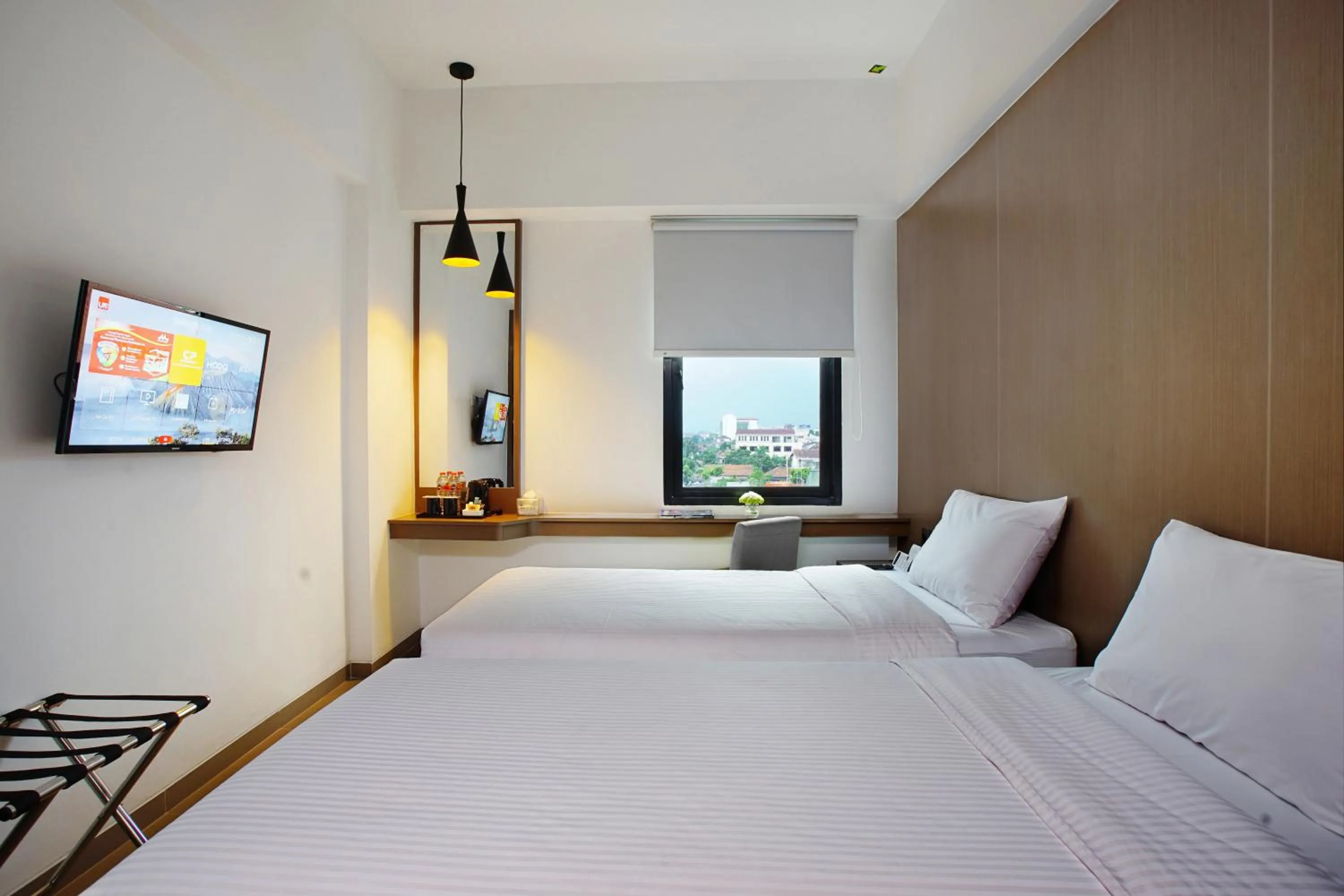 Bed in Malioboro Prime Hotel