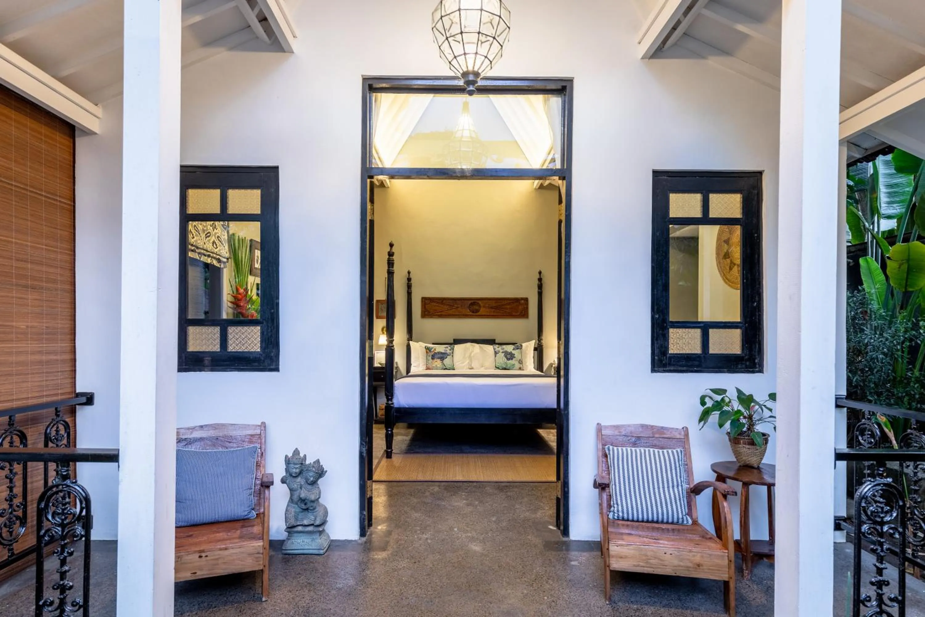 Patio, Bed in 11 on Kajeng