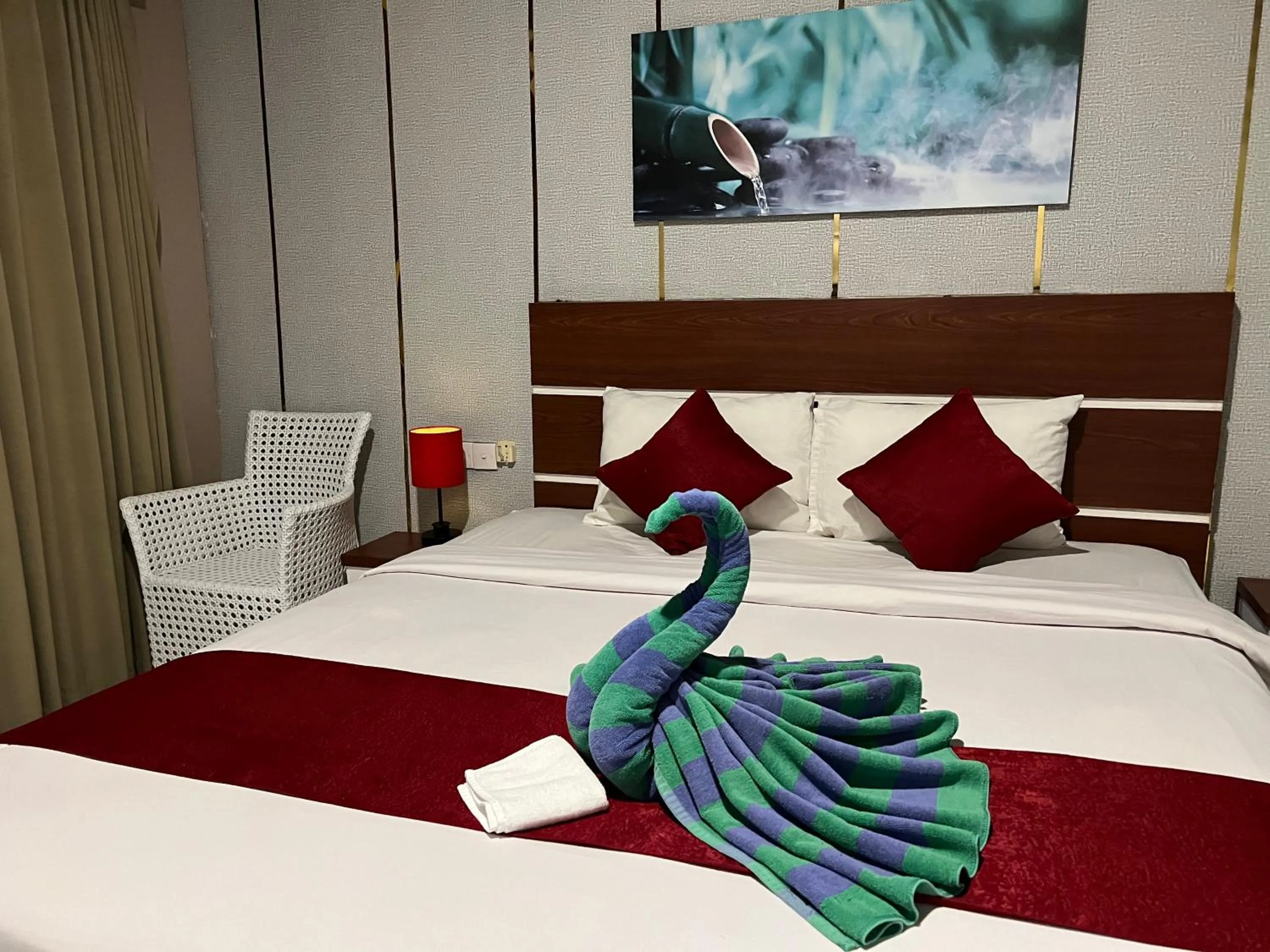 Bed in Valomia Beachfront