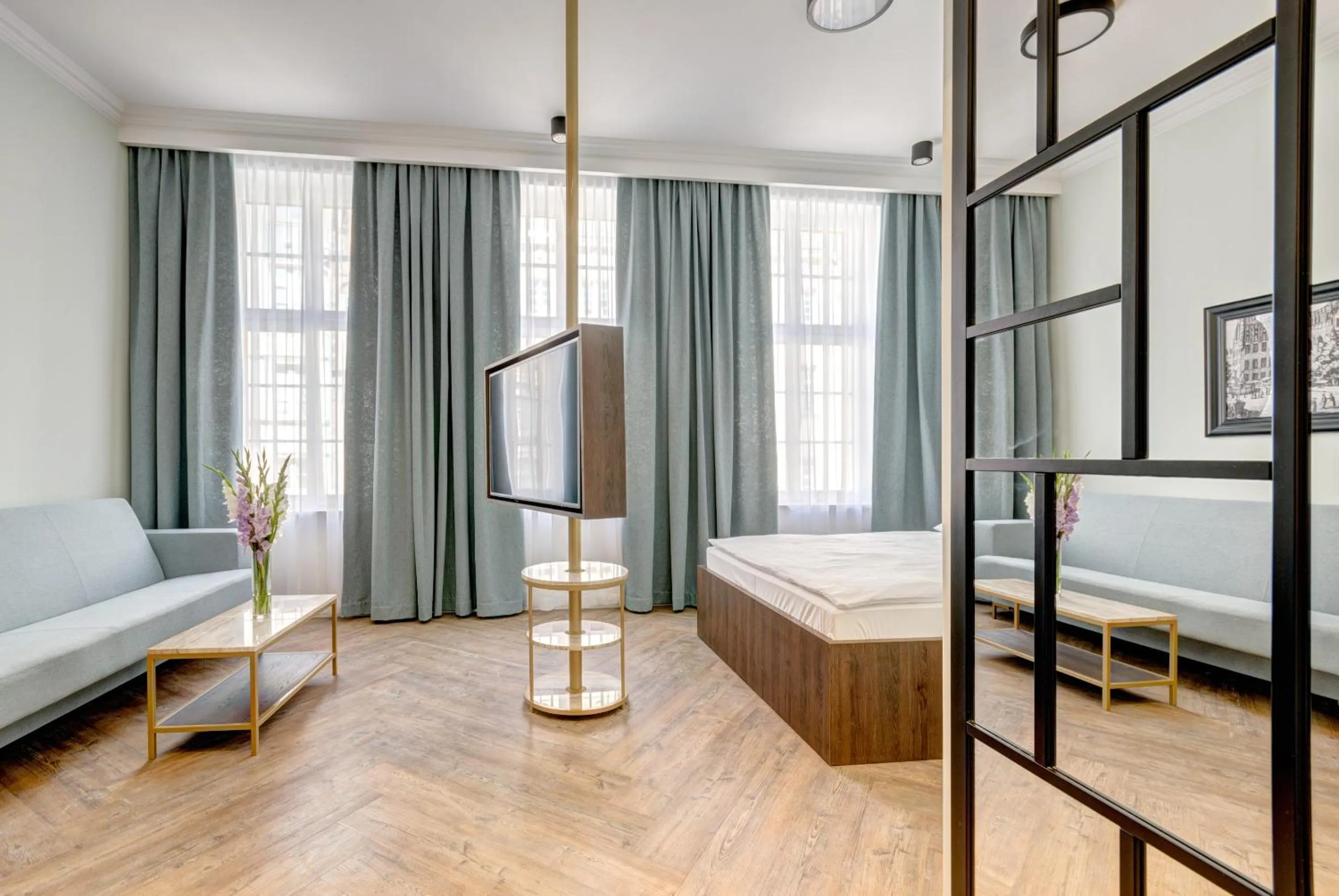 Bedroom, Bed in Apartamenty Sowa Gdańsk