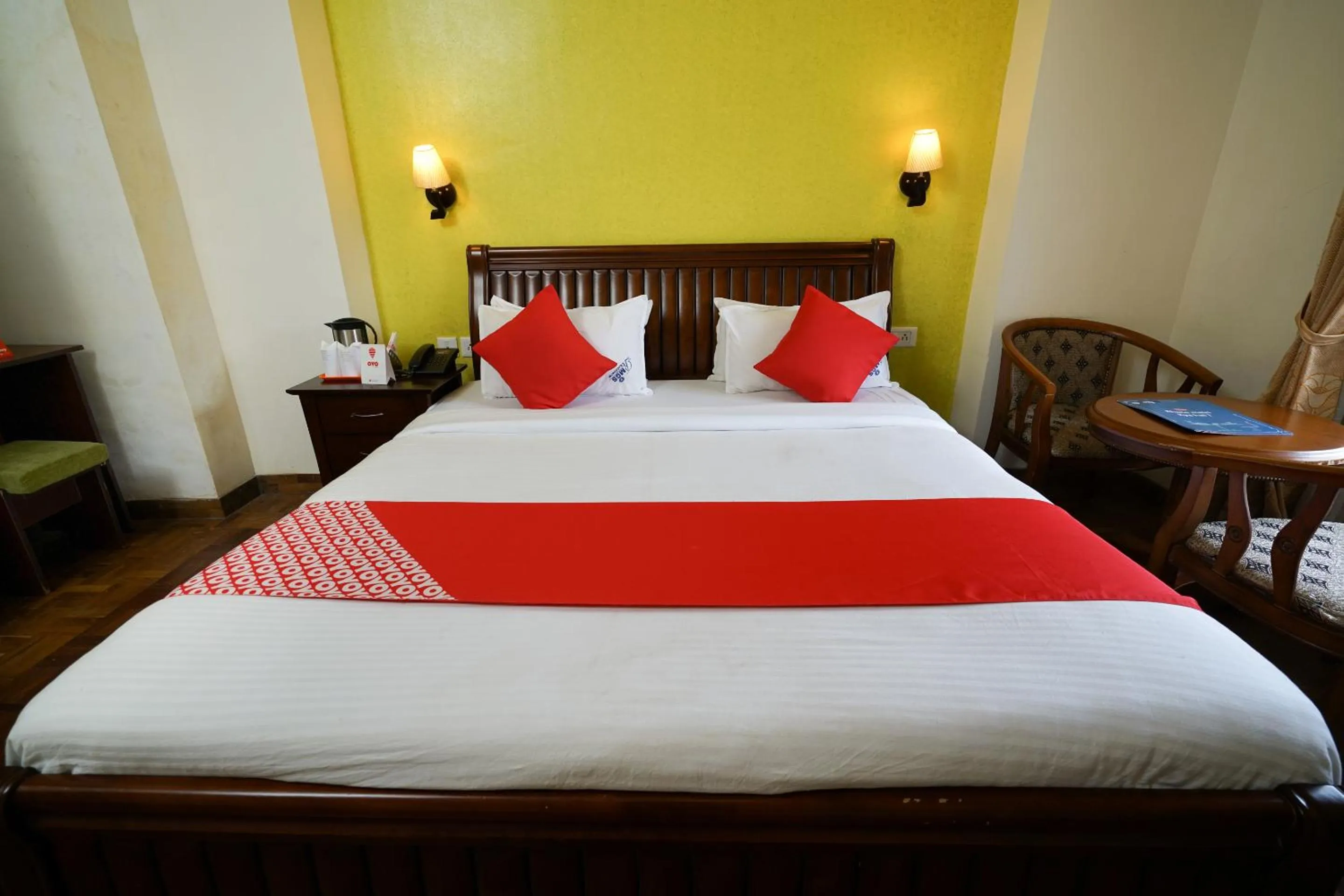 Bedroom, Bed in MGS Residency