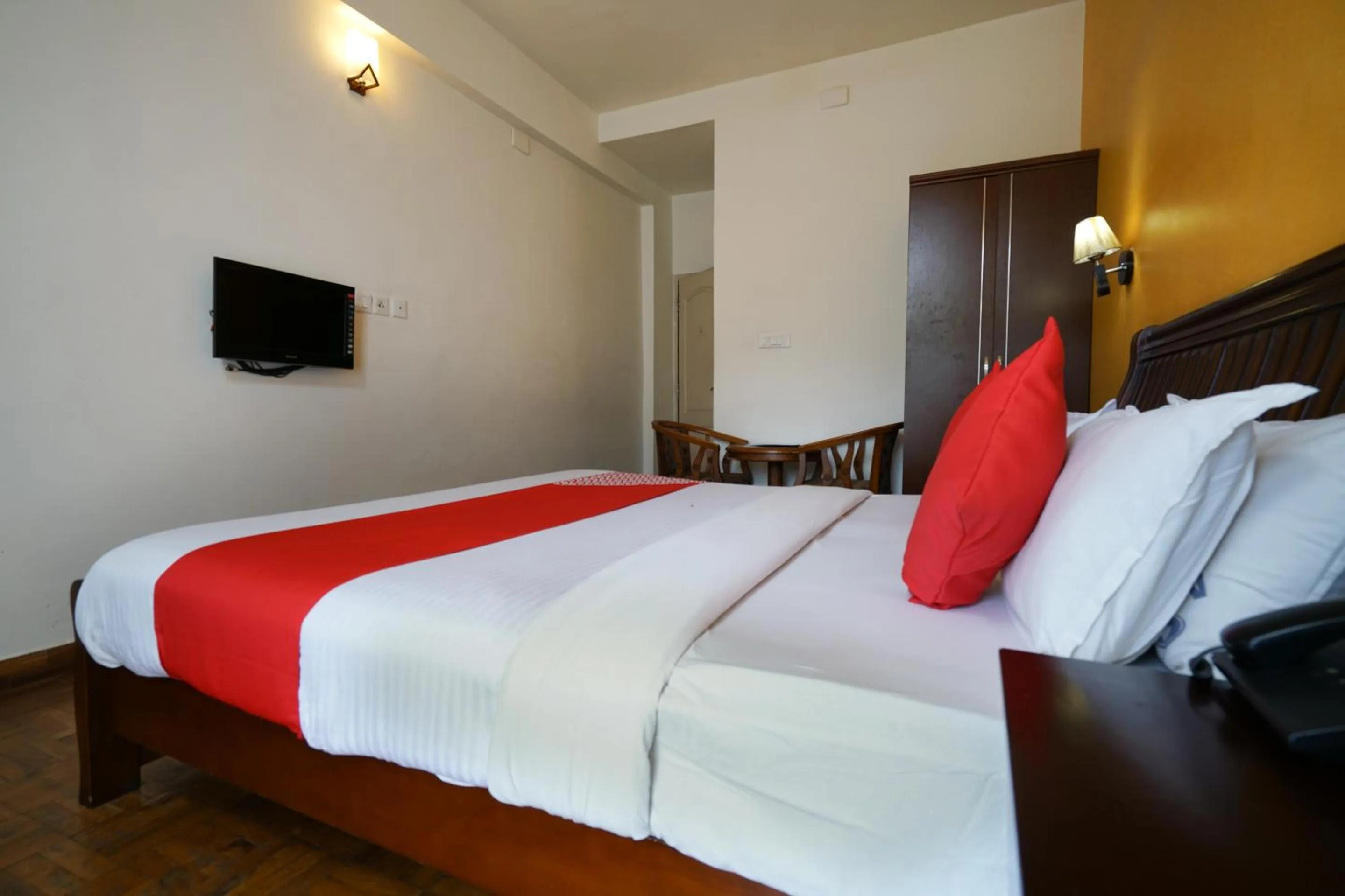 Bedroom, Bed in MGS Residency