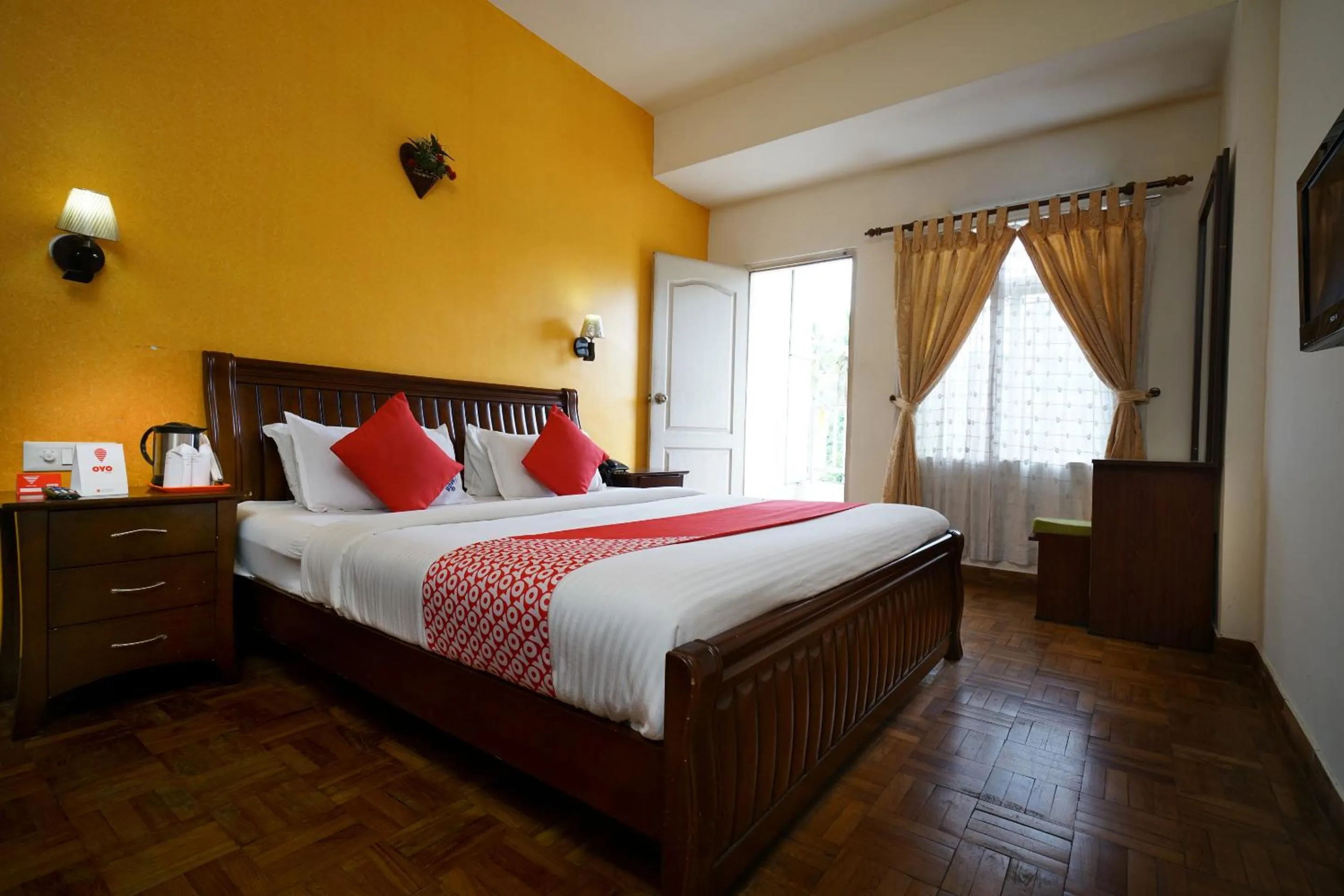 Bedroom, Bed in MGS Residency