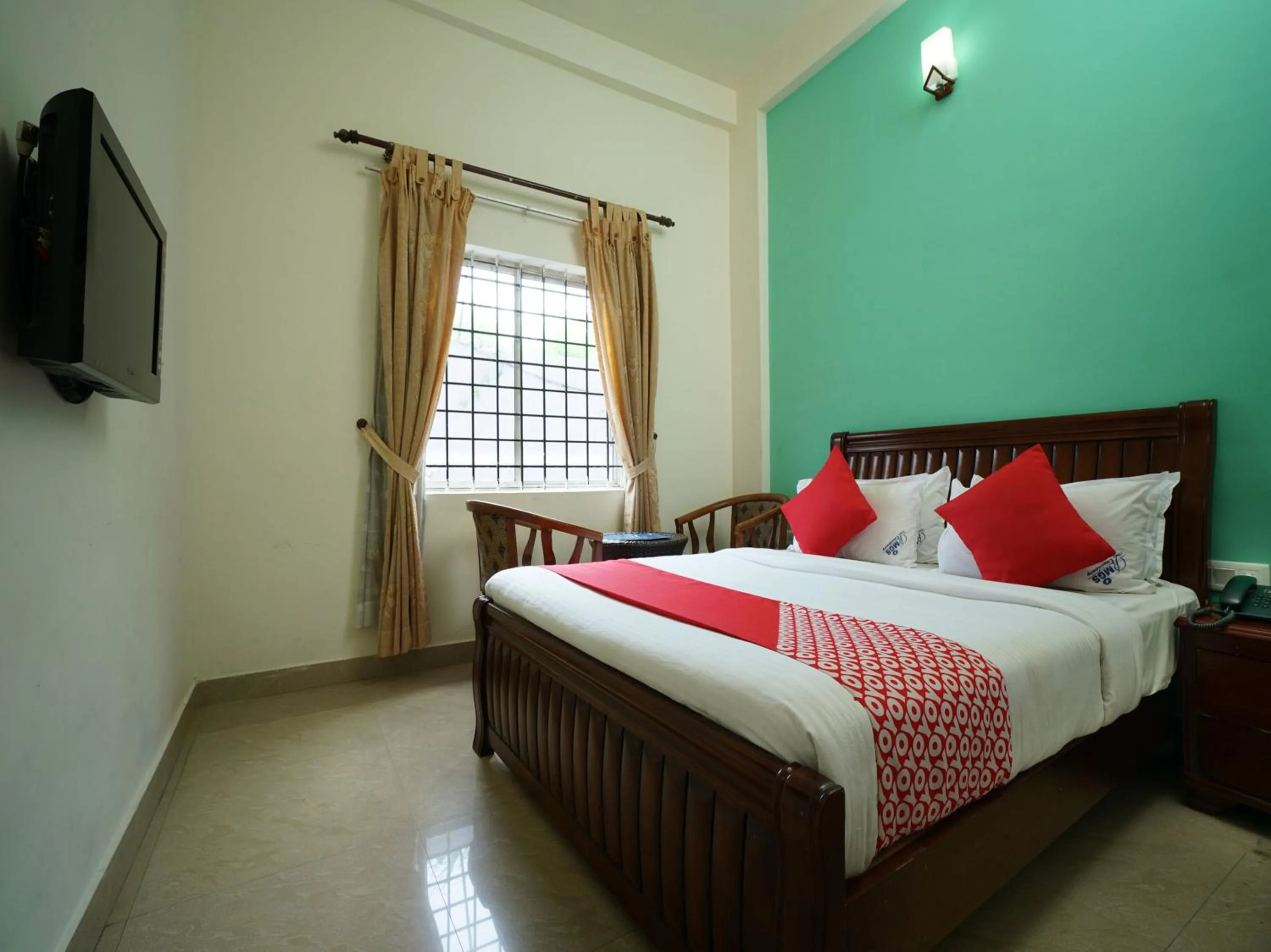 Bedroom, Bed in MGS Residency