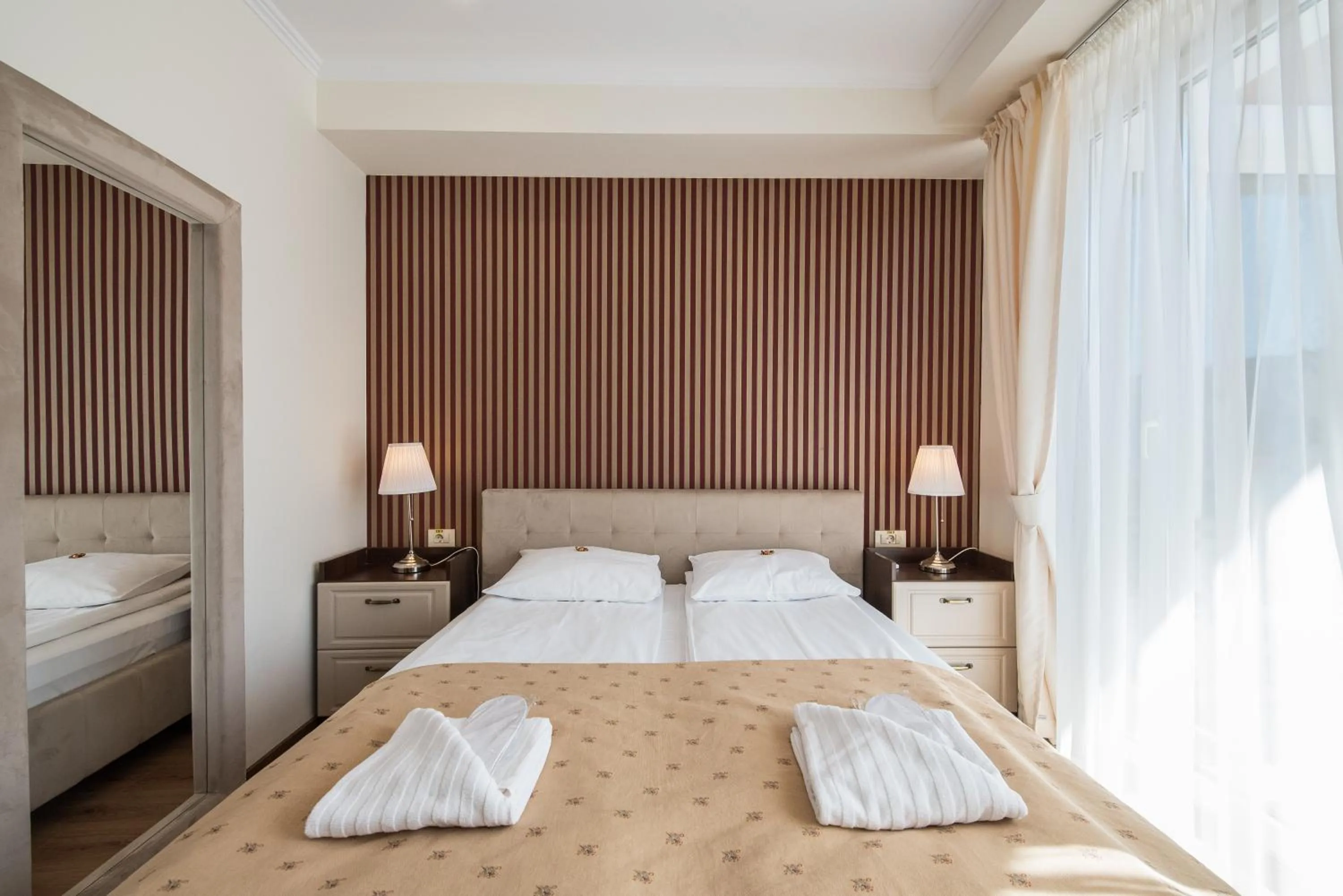 Bed in Pensiunea David