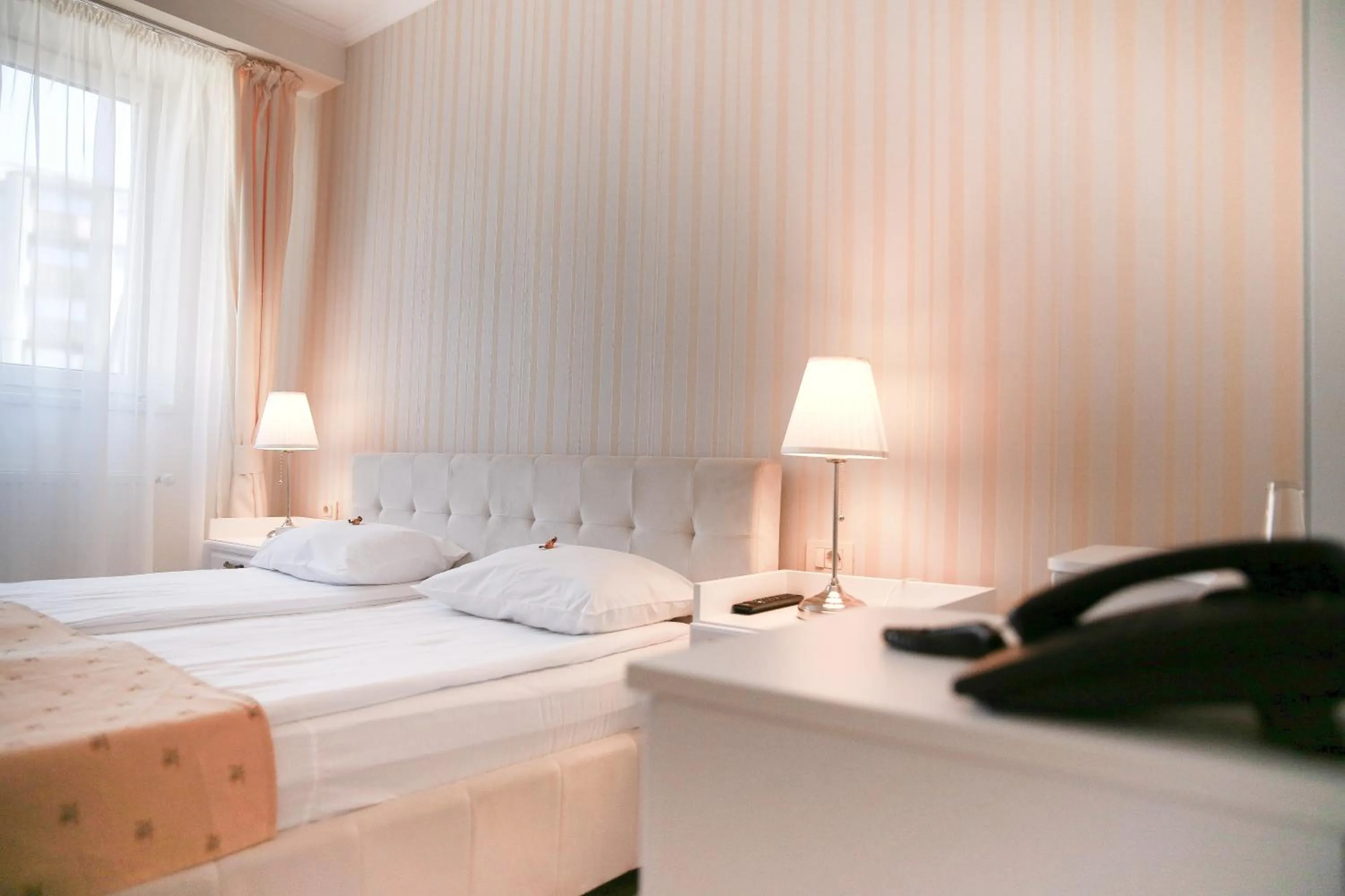 Bed in Pensiunea David