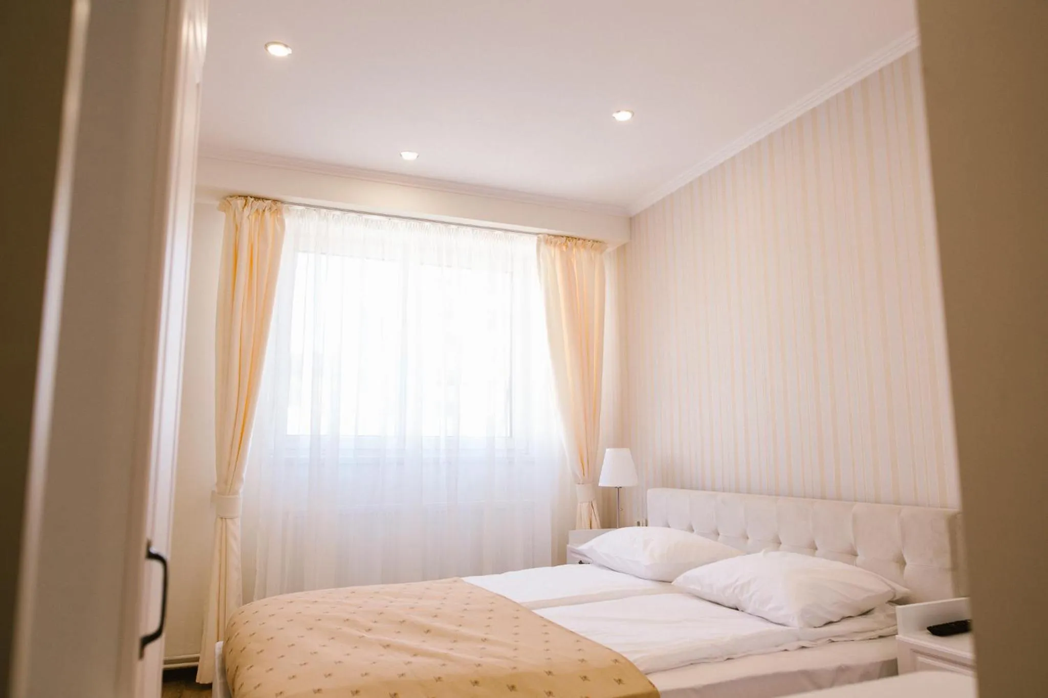 Bed in Pensiunea David