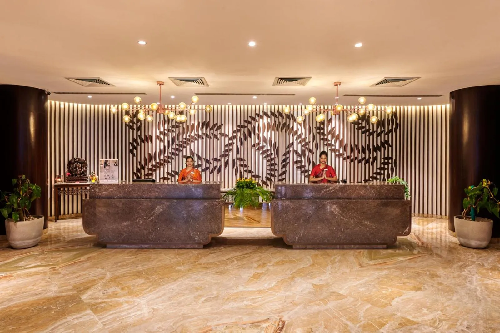 Lobby or reception in The Pride Hotel, Nagpur