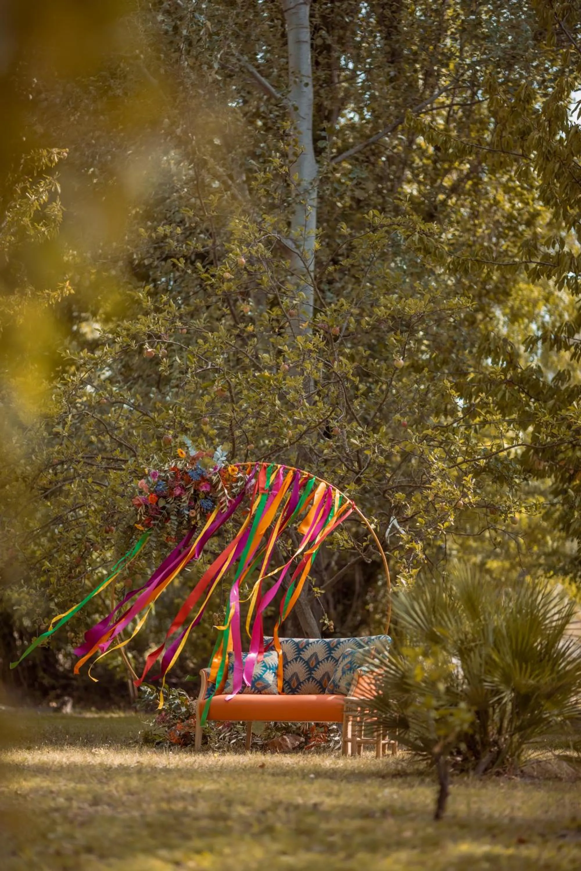 Garden in Auberge de la Treille - Chambres d'Hôtes