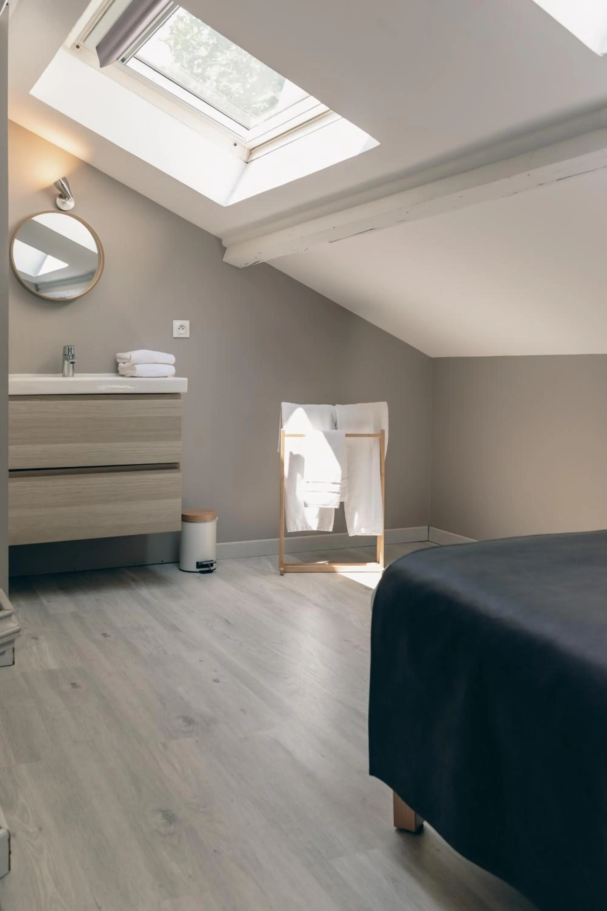 Bathroom in Auberge de la Treille - Chambres d'Hôtes