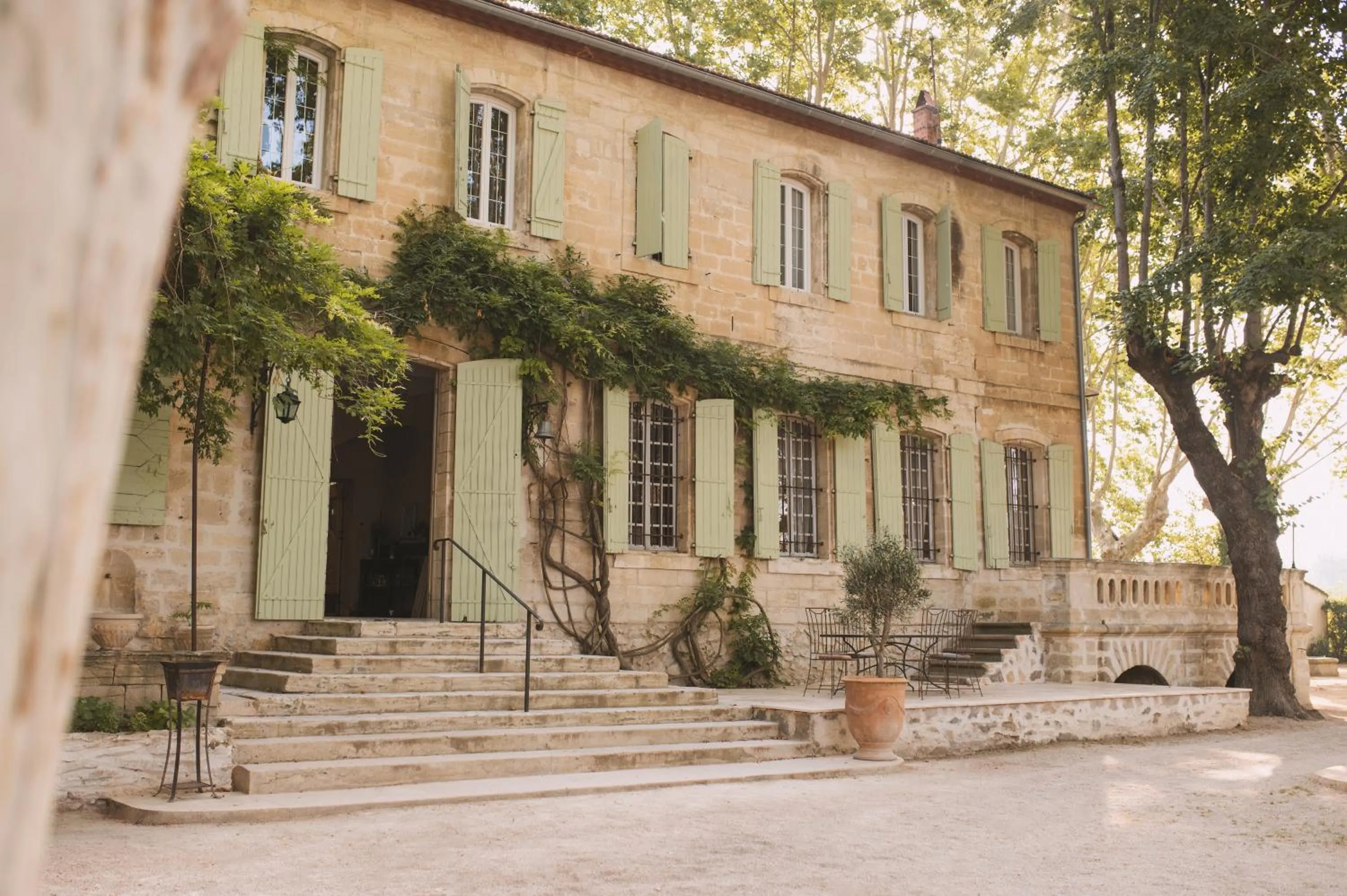 Property building in Auberge de la Treille - Chambres d'Hôtes
