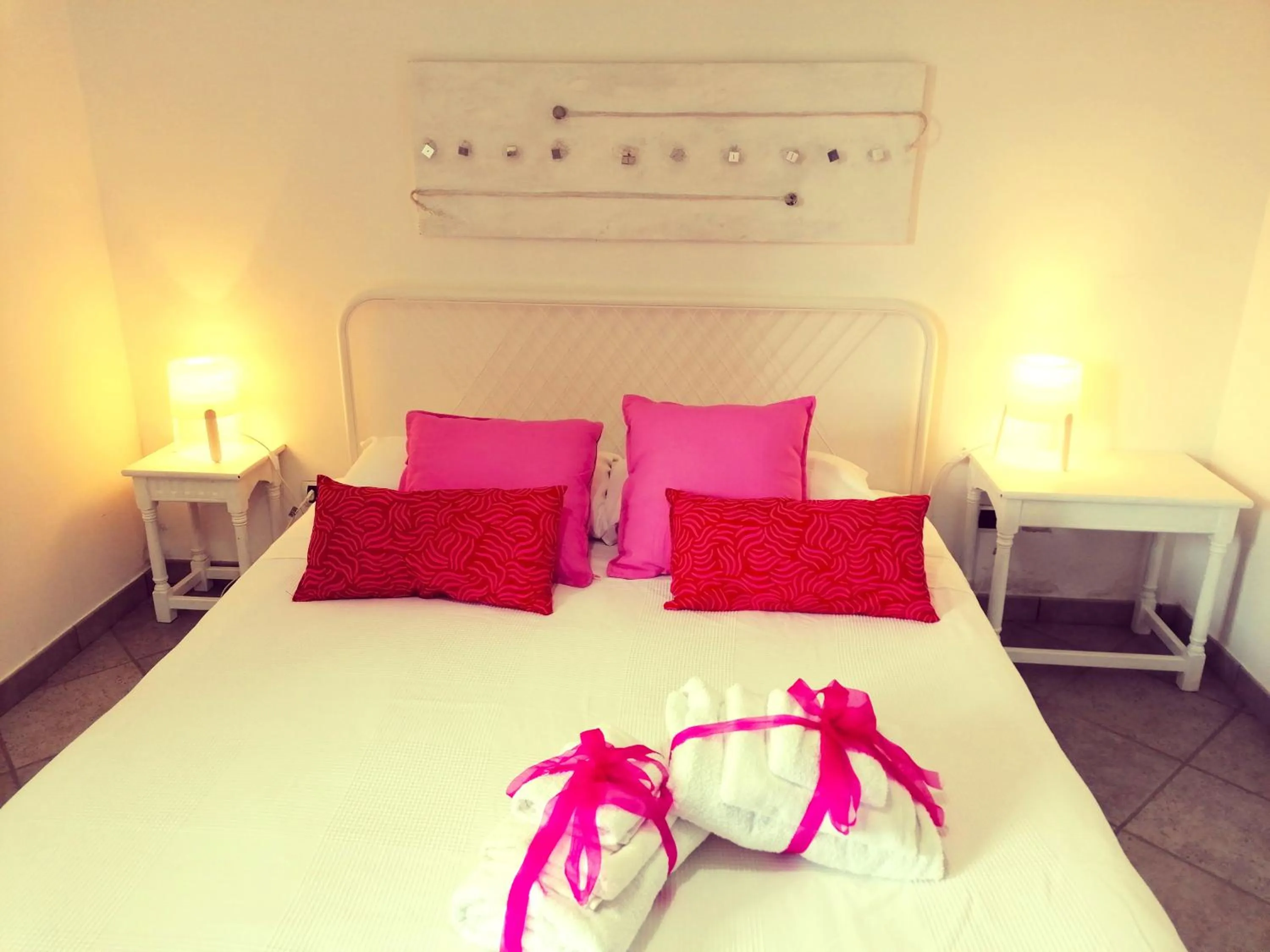 Bed in B&B La Montagna Rosa