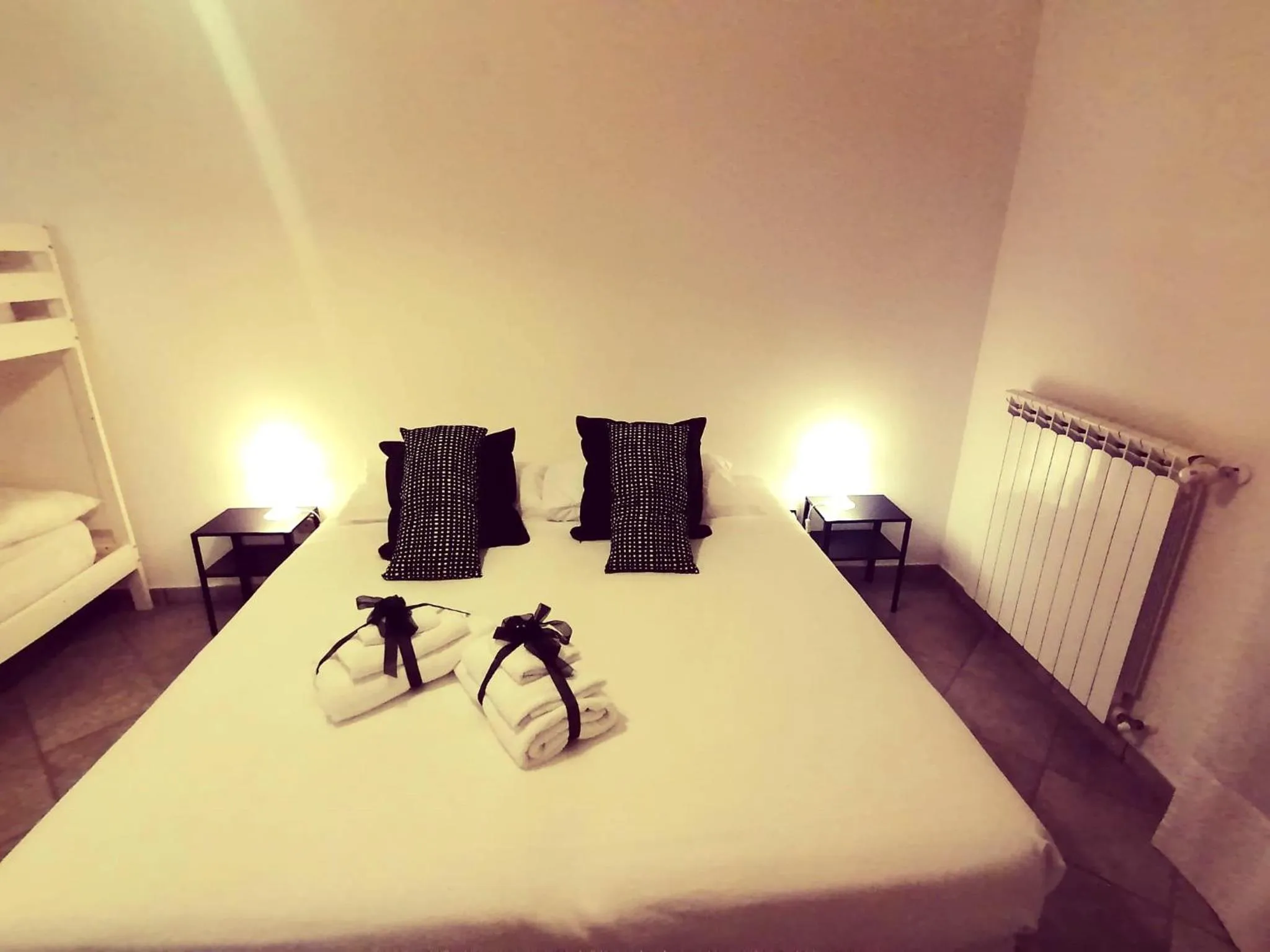 Bed in B&B La Montagna Rosa