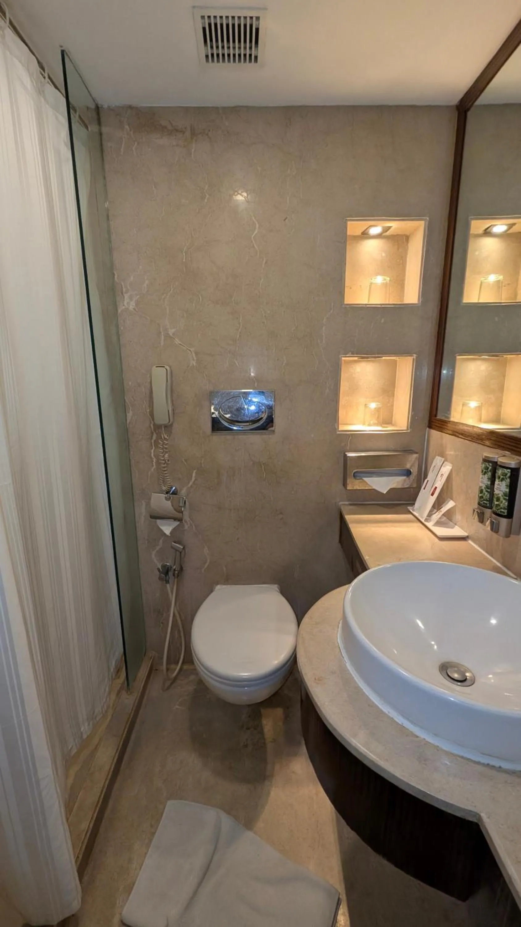 Bathroom in Pride Hotel, Chennai