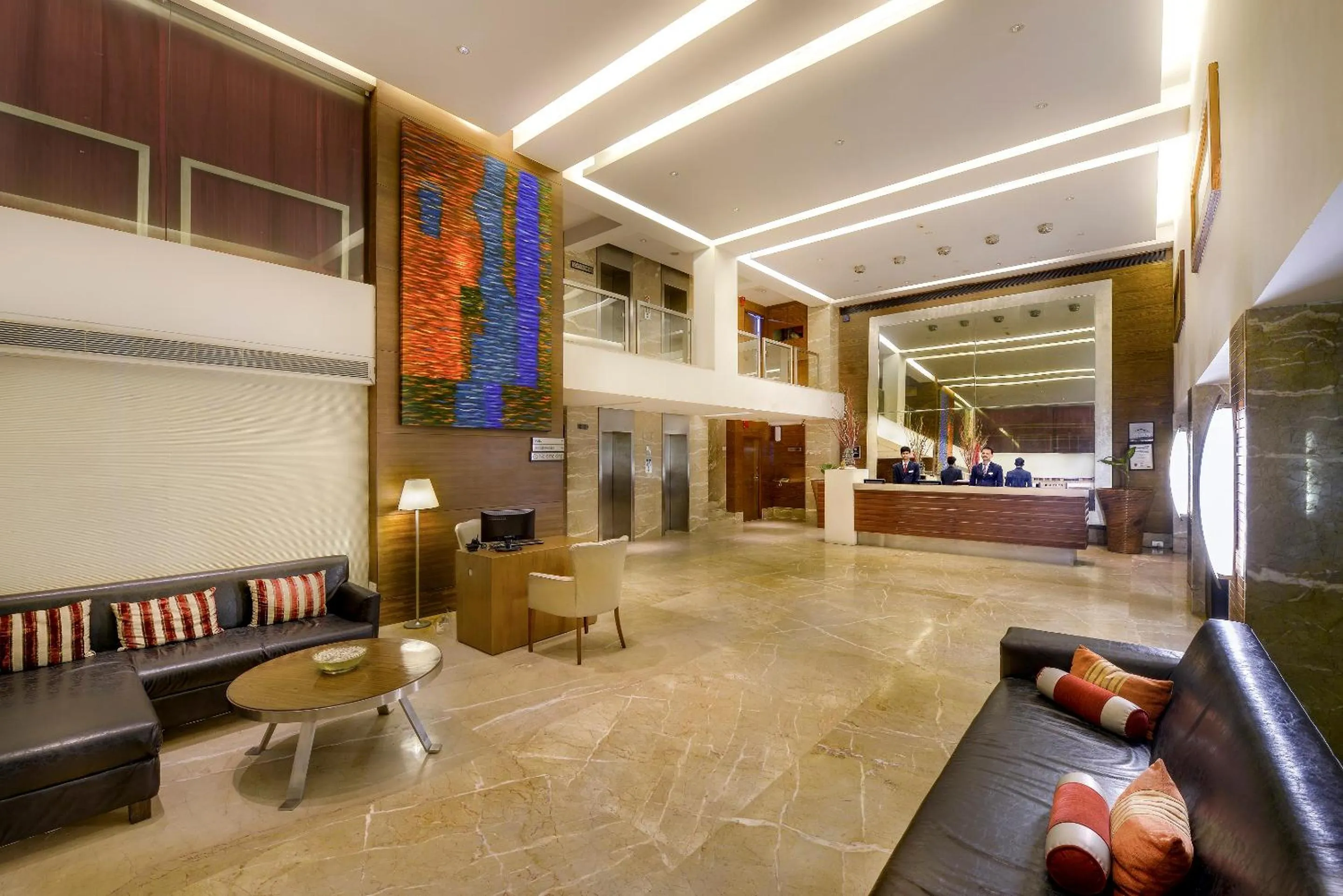 Lobby or reception in Pride Hotel, Chennai