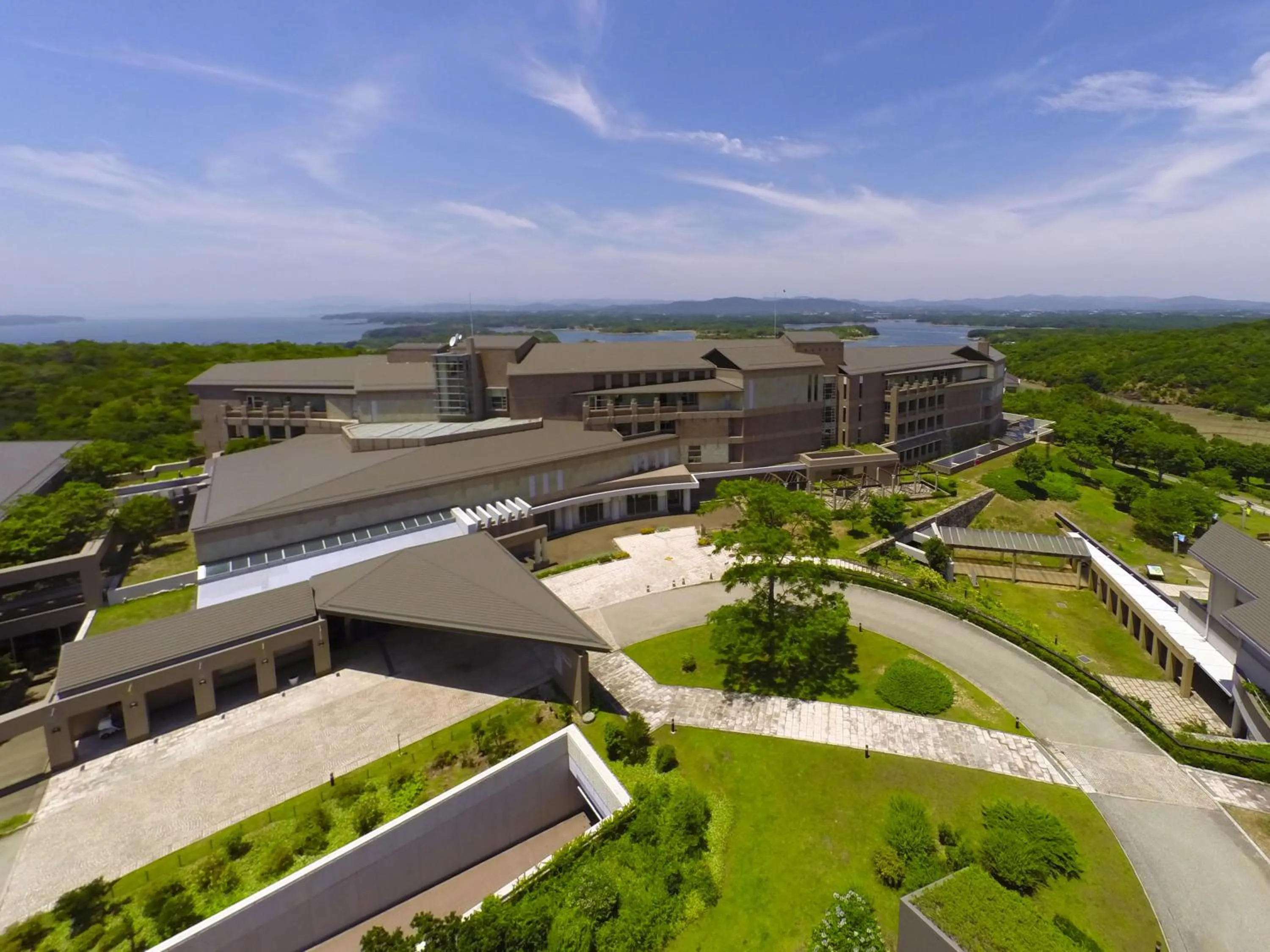 Bird's eye view in Miyako Resort Okushima Aqua Forest