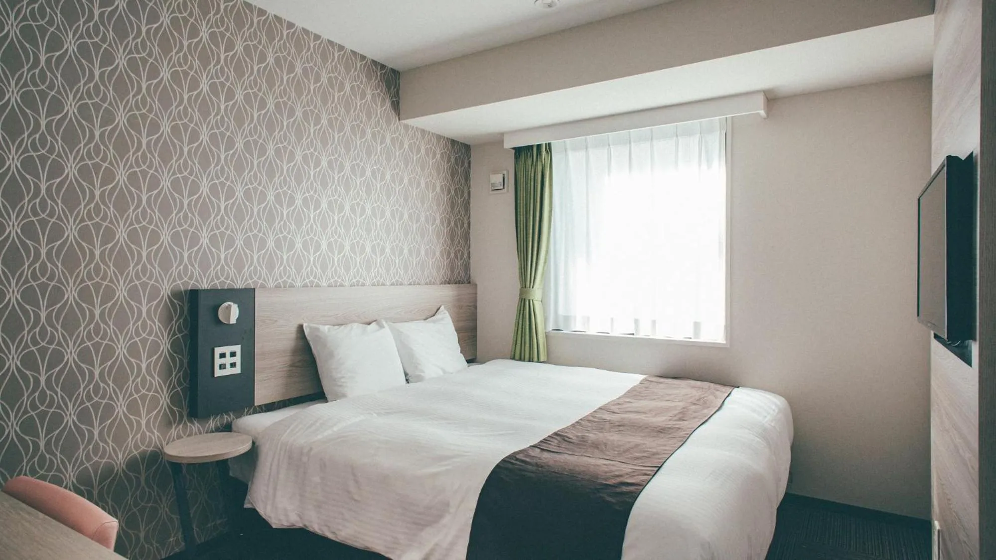 Bed in Kuretake Inn Premium Nagoya Nayabashi