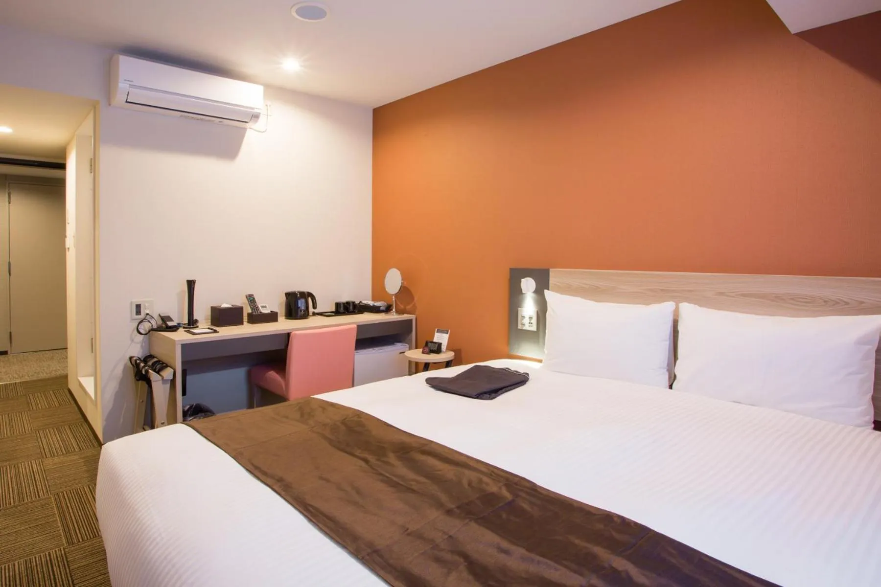 Photo of the whole room, Bed in Kuretake Inn Premium Nagoya Nayabashi