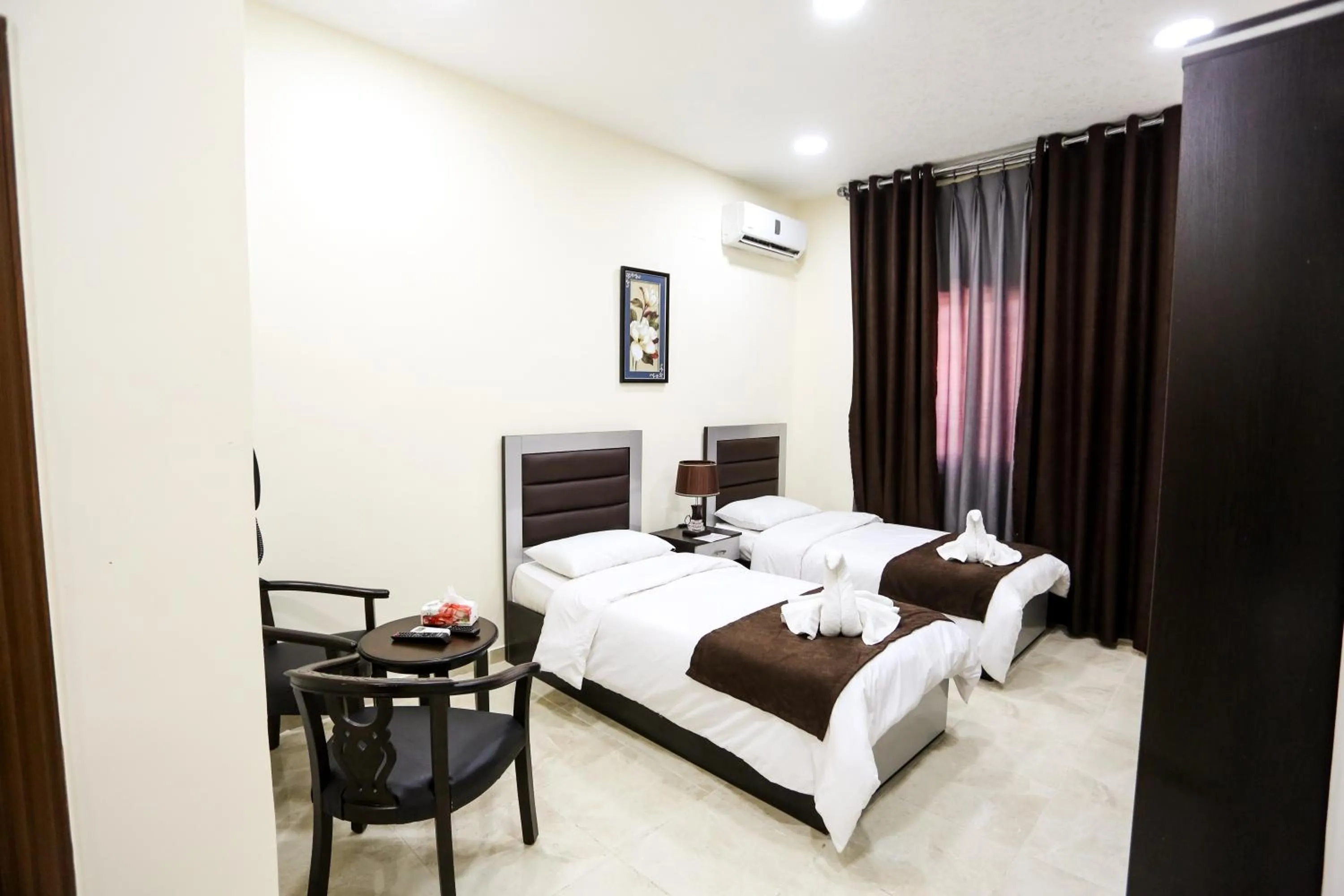 Seating area, Bed in 7Boys Hotel