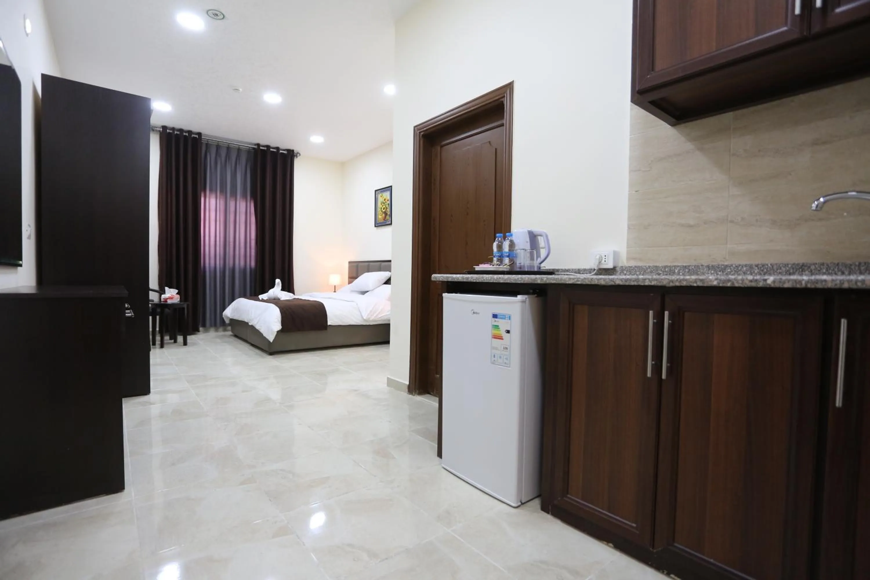 Coffee/tea facilities, Bed in 7Boys Hotel