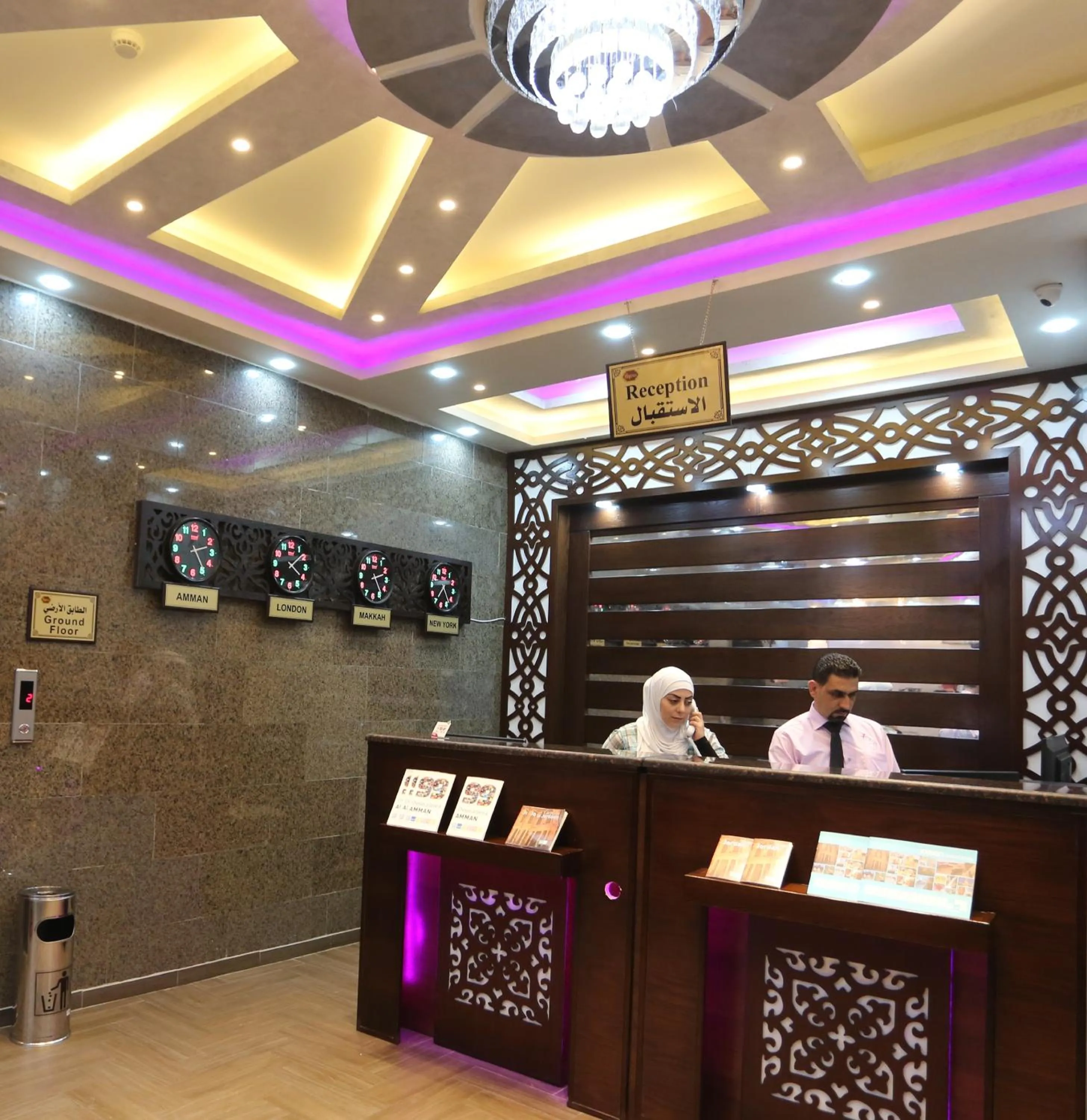 Staff in 7Boys Hotel