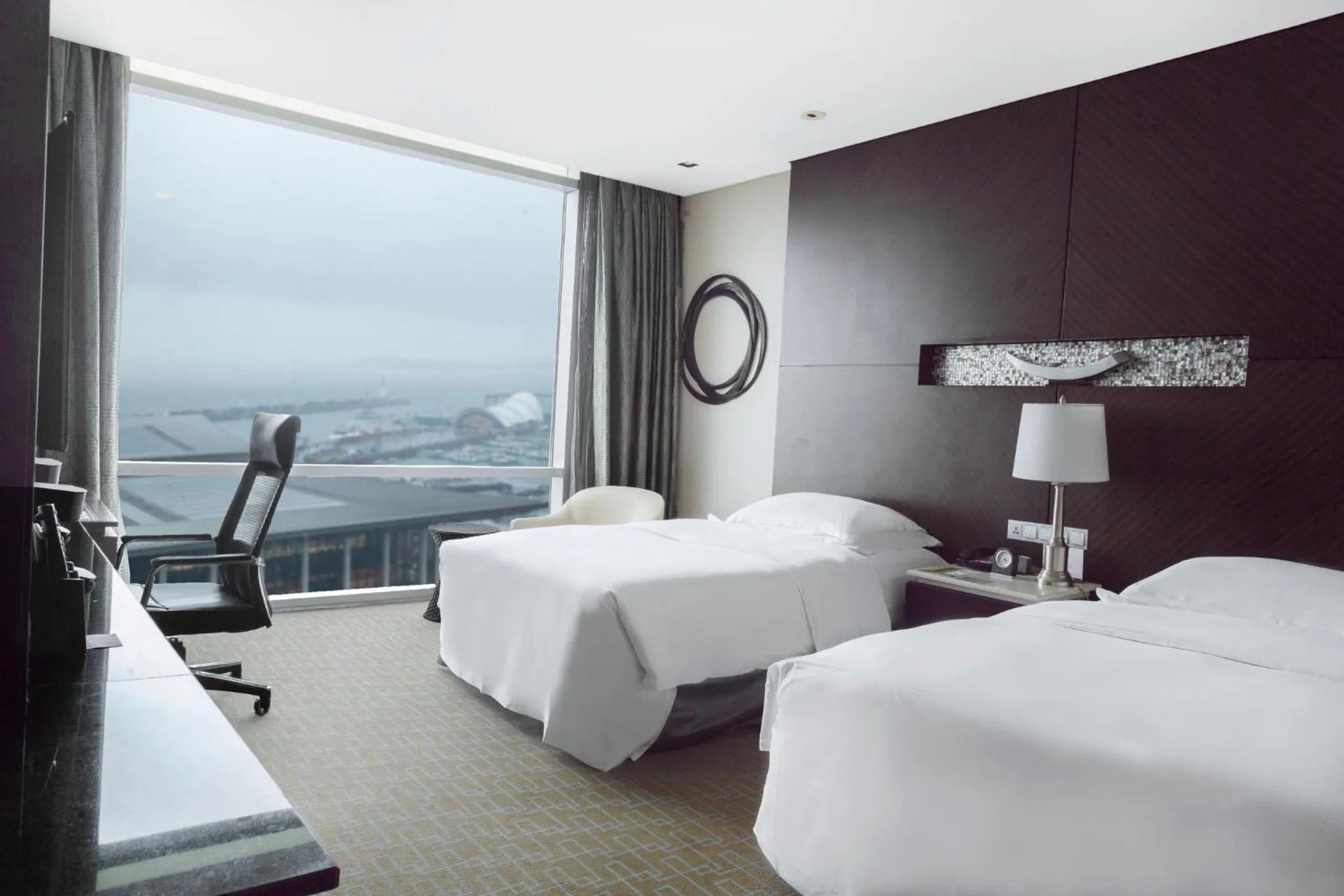 Photo of the whole room, Bed in InterContinental Qingdao by IHG