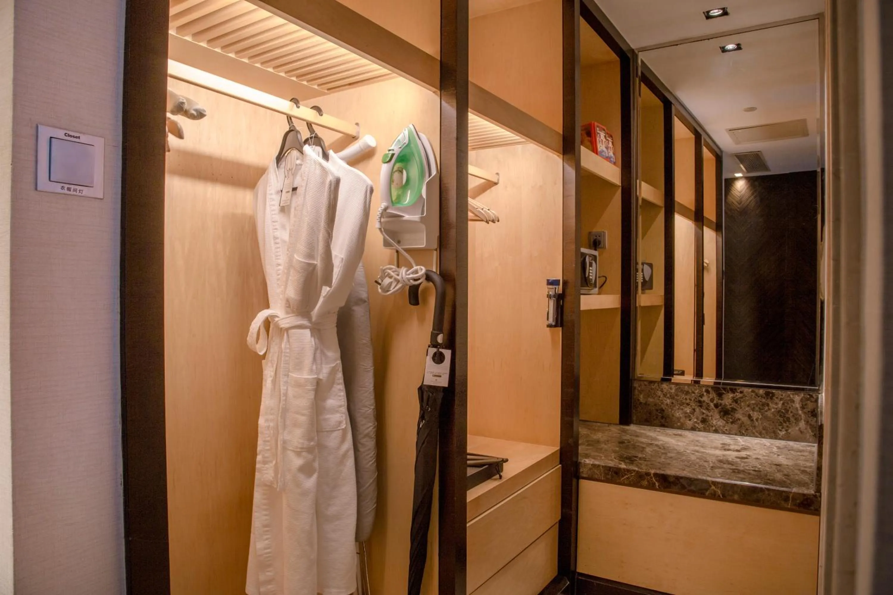 wardrobe in InterContinental Qingdao by IHG