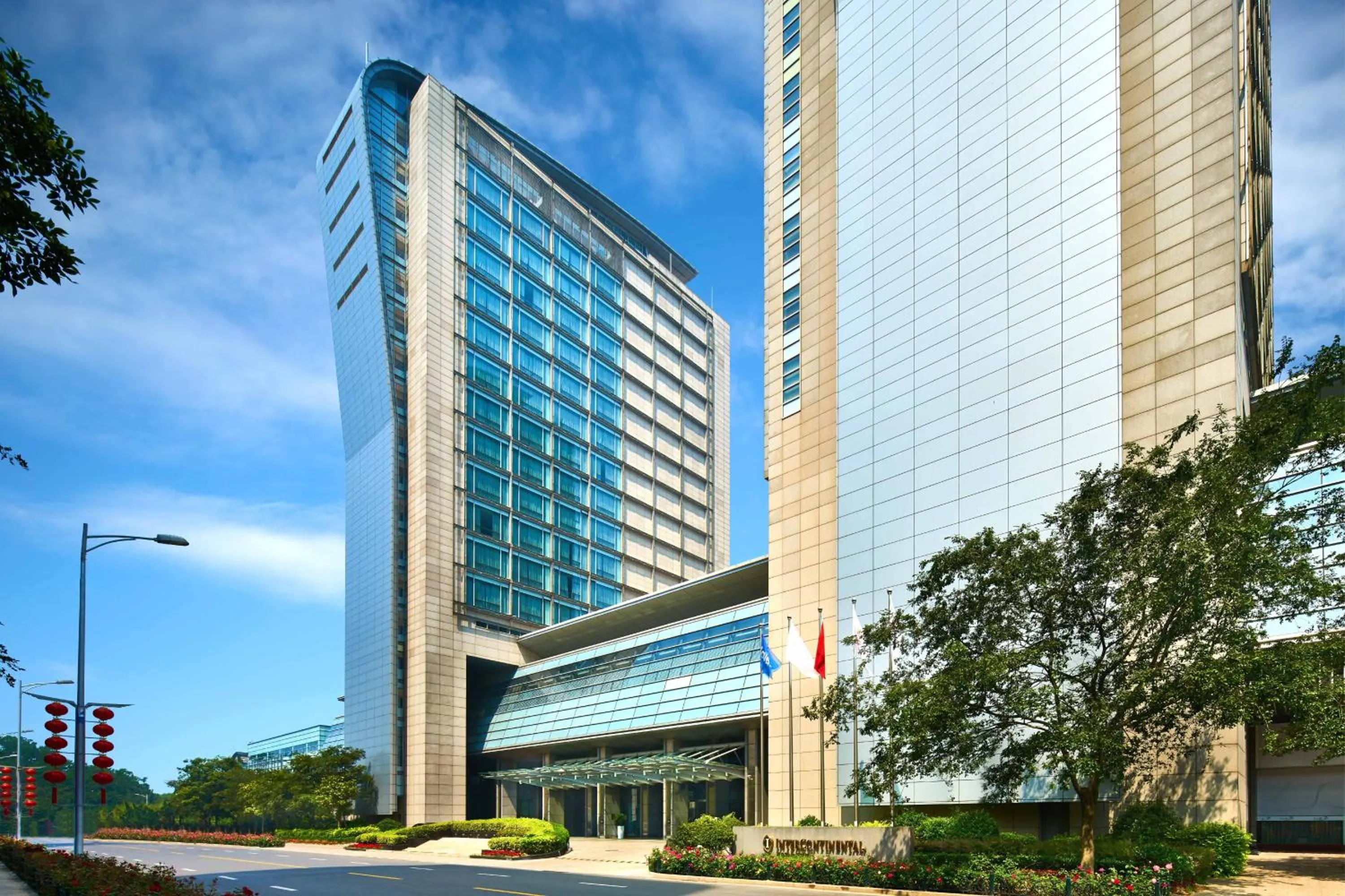 Property building in InterContinental Qingdao by IHG