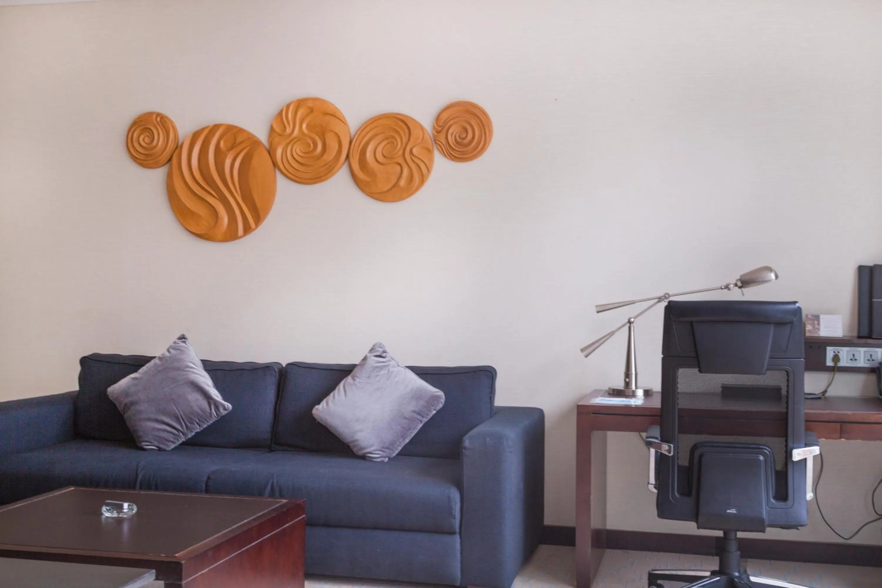 Living room in InterContinental Qingdao by IHG