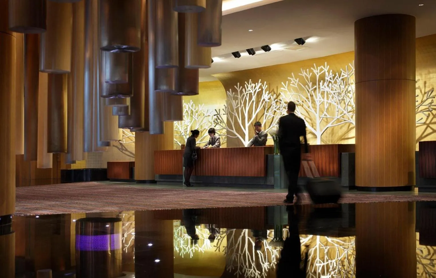 Lobby or reception in InterContinental Qingdao by IHG