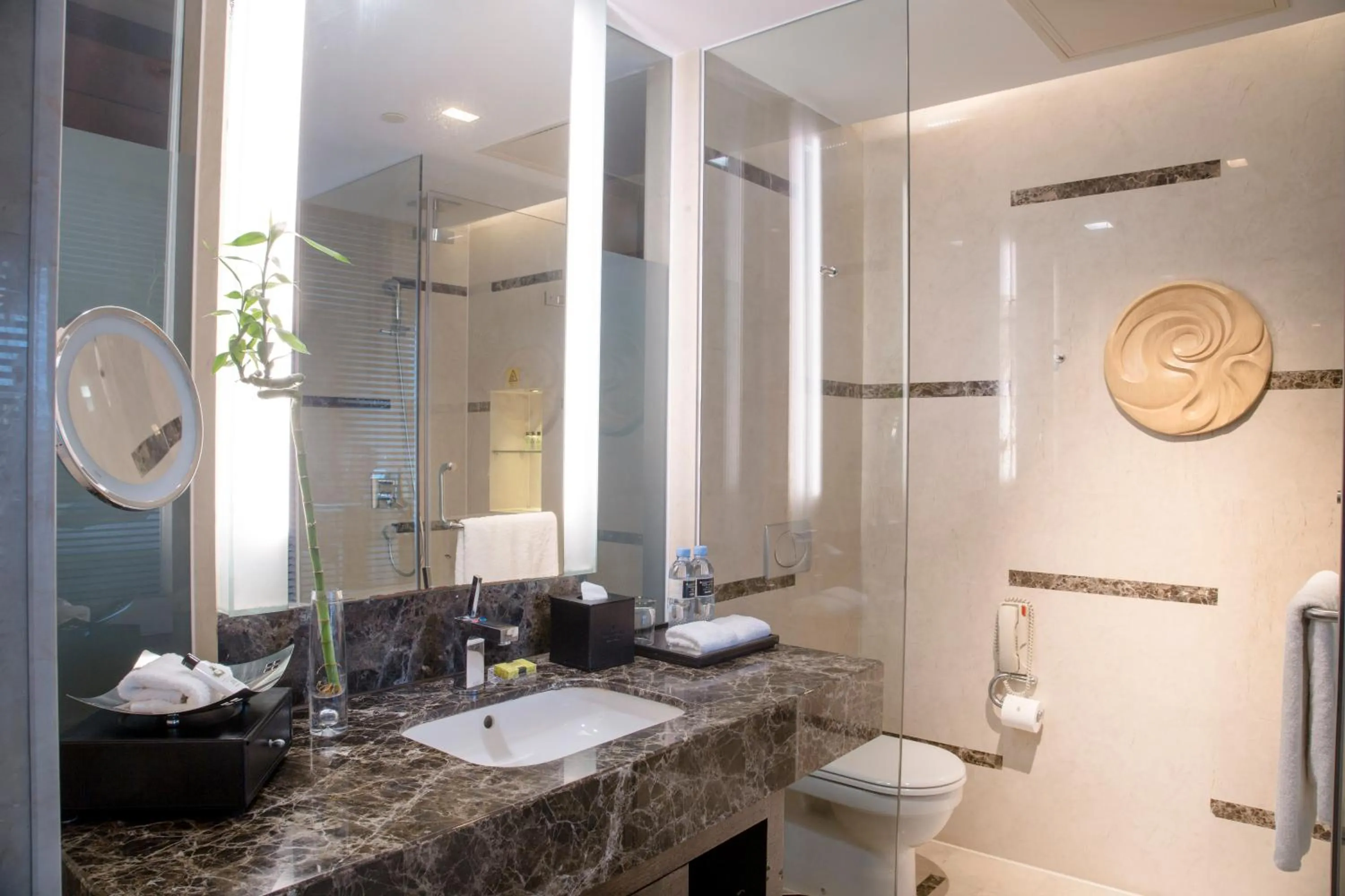 Toilet in InterContinental Qingdao by IHG