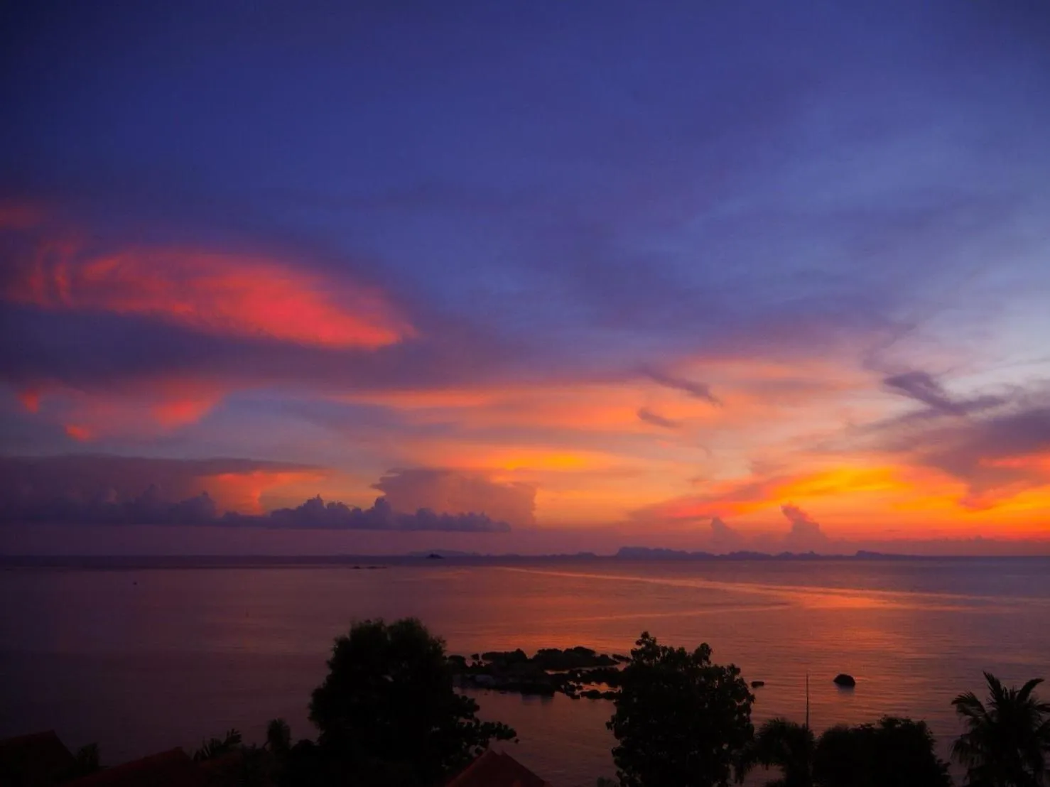 Pool view in Zama Resort Koh Phangan