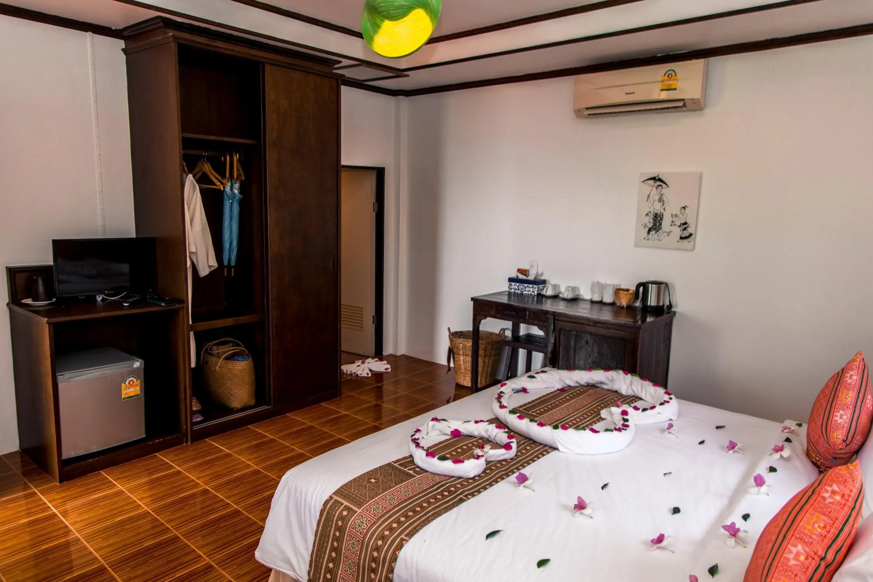 Bed in Zama Resort Koh Phangan