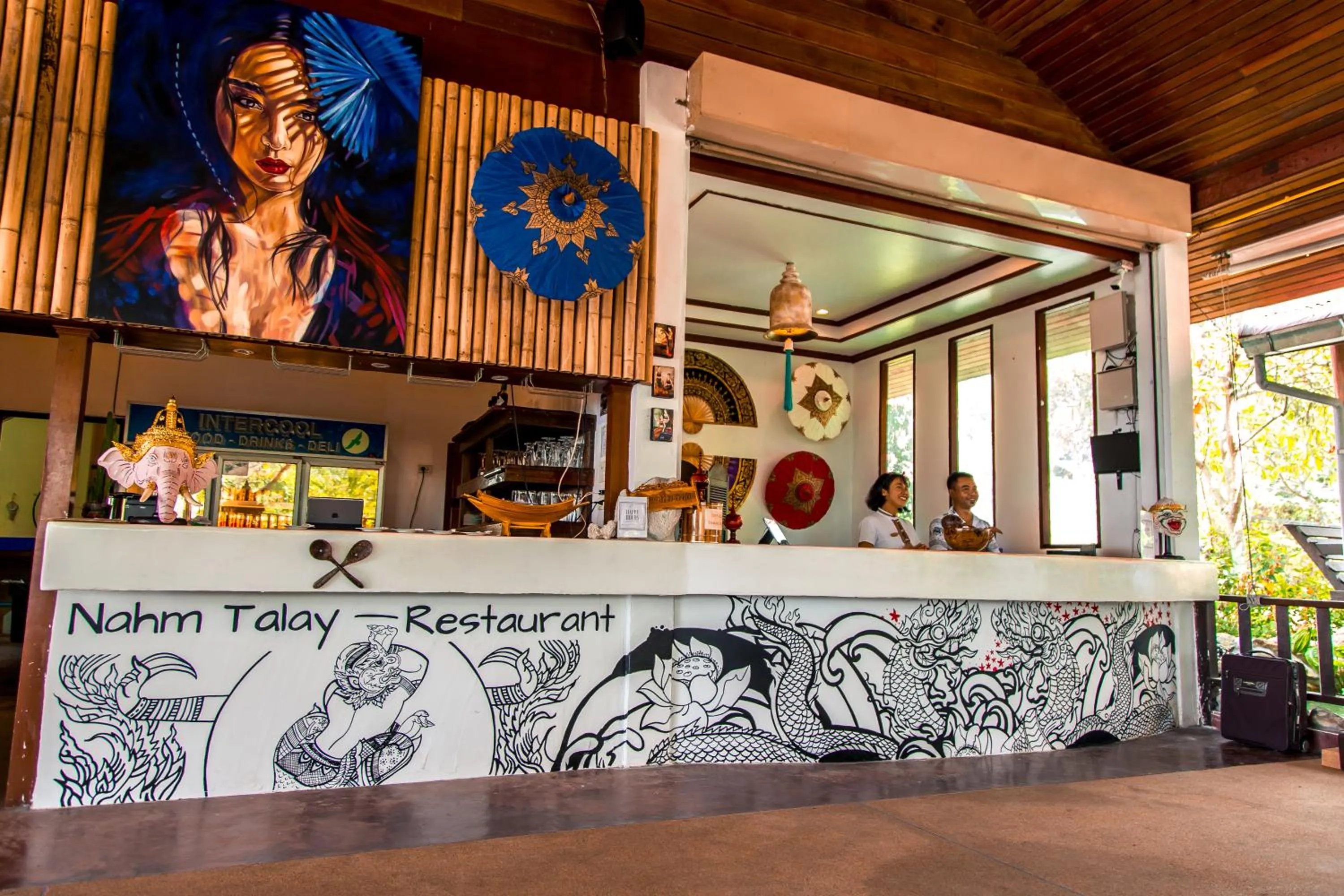 Lobby or reception in Zama Resort Koh Phangan