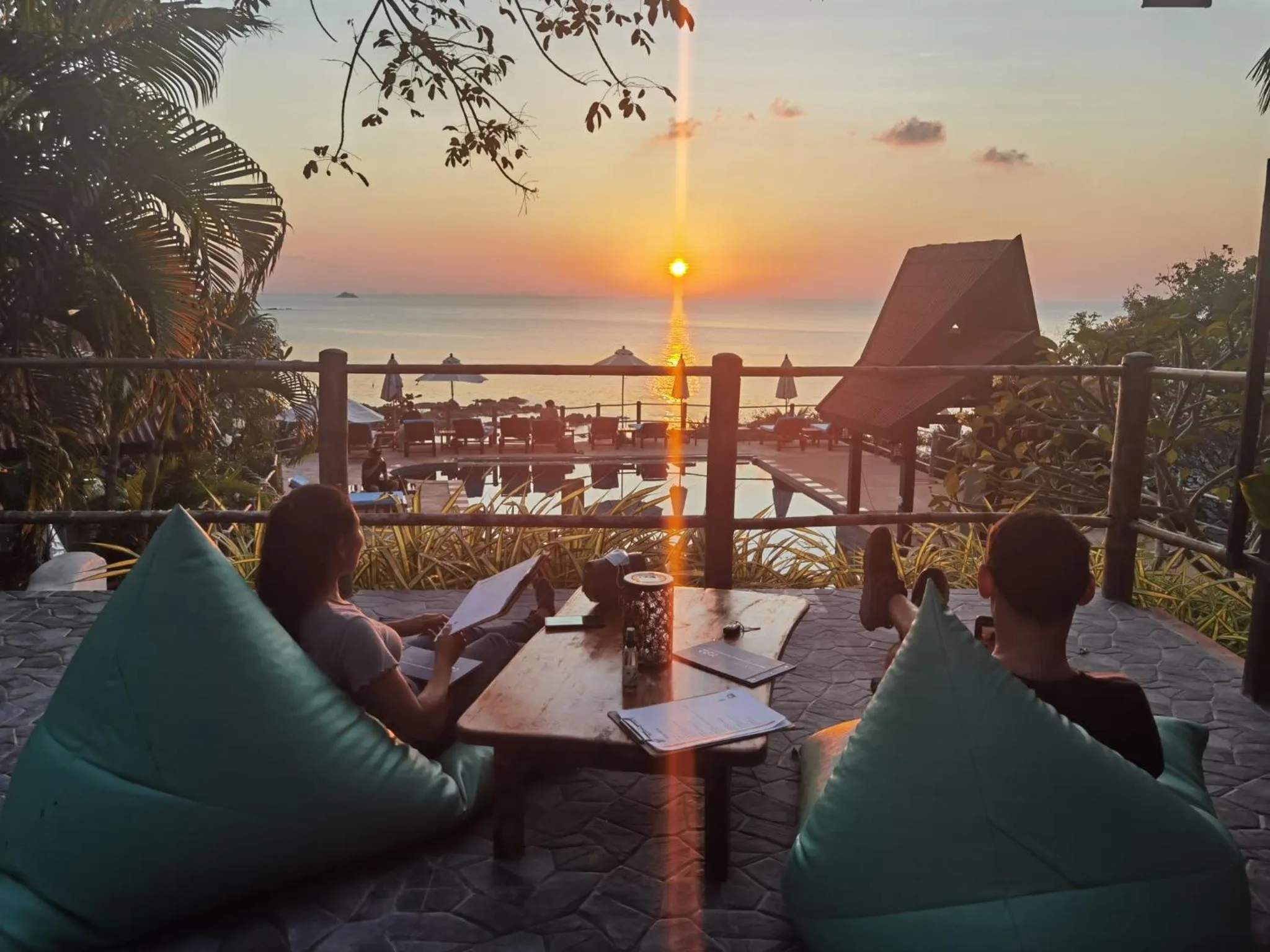 Restaurant/places to eat in Zama Resort Koh Phangan