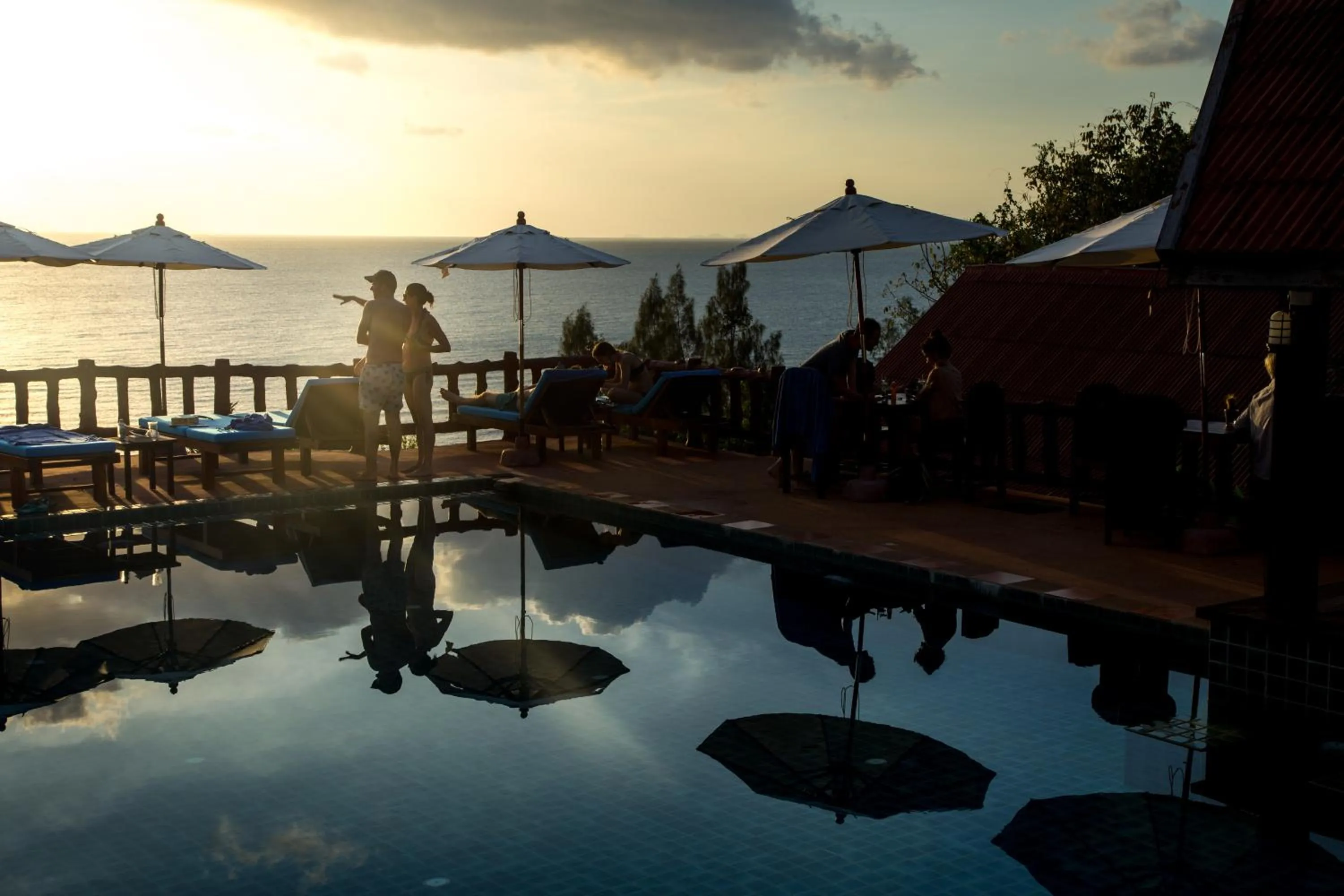 Swimming pool in Zama Resort Koh Phangan