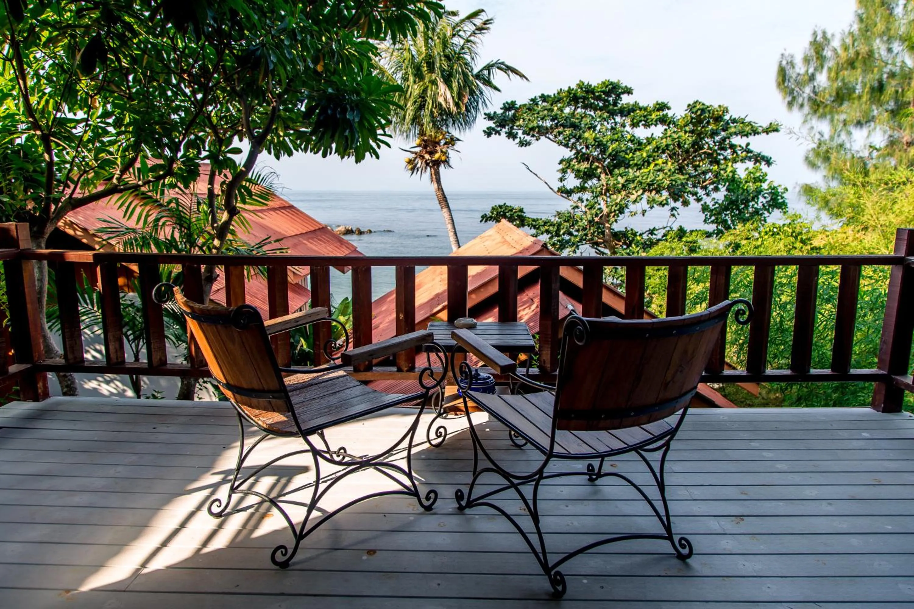 Balcony/Terrace in Zama Resort Koh Phangan