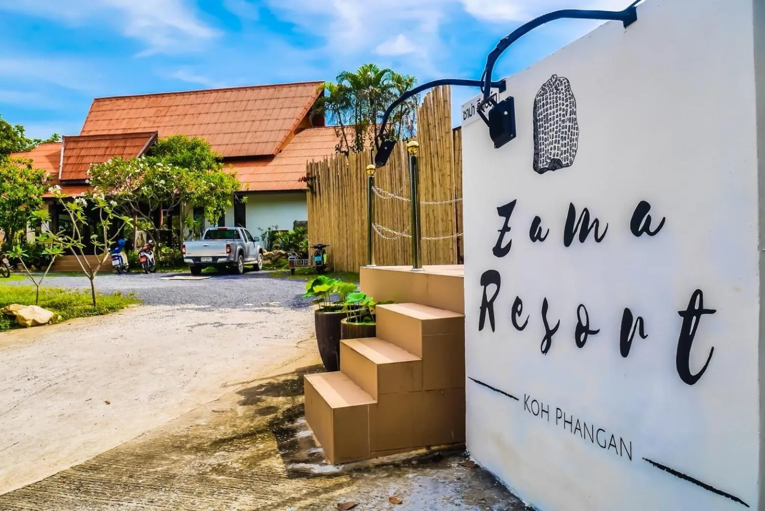 Property logo or sign in Zama Resort Koh Phangan