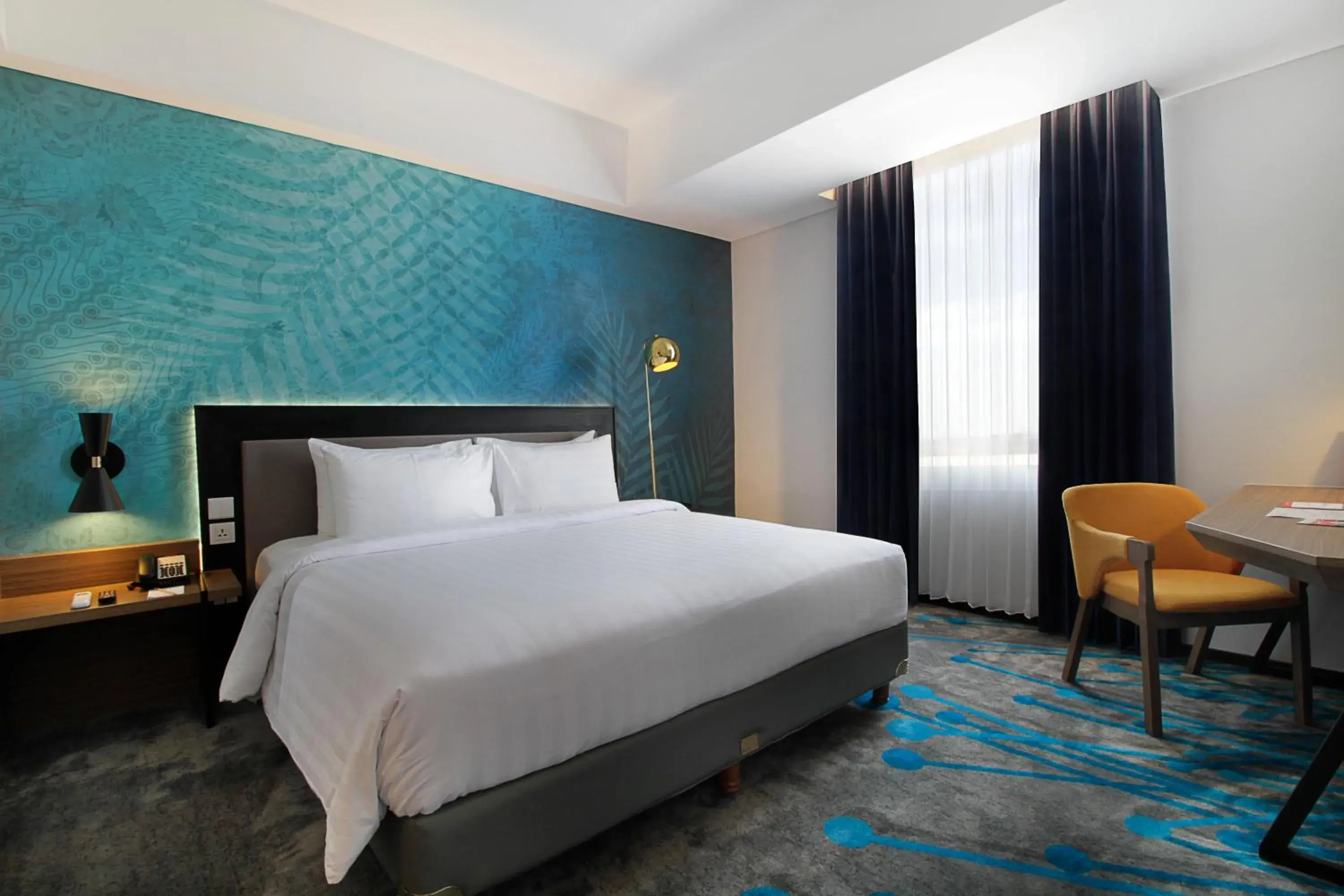 Deluxe Double Room in Swiss-Belinn Airport Surabaya Deluxe Double Room in Swiss-Belinn Airport Surabaya